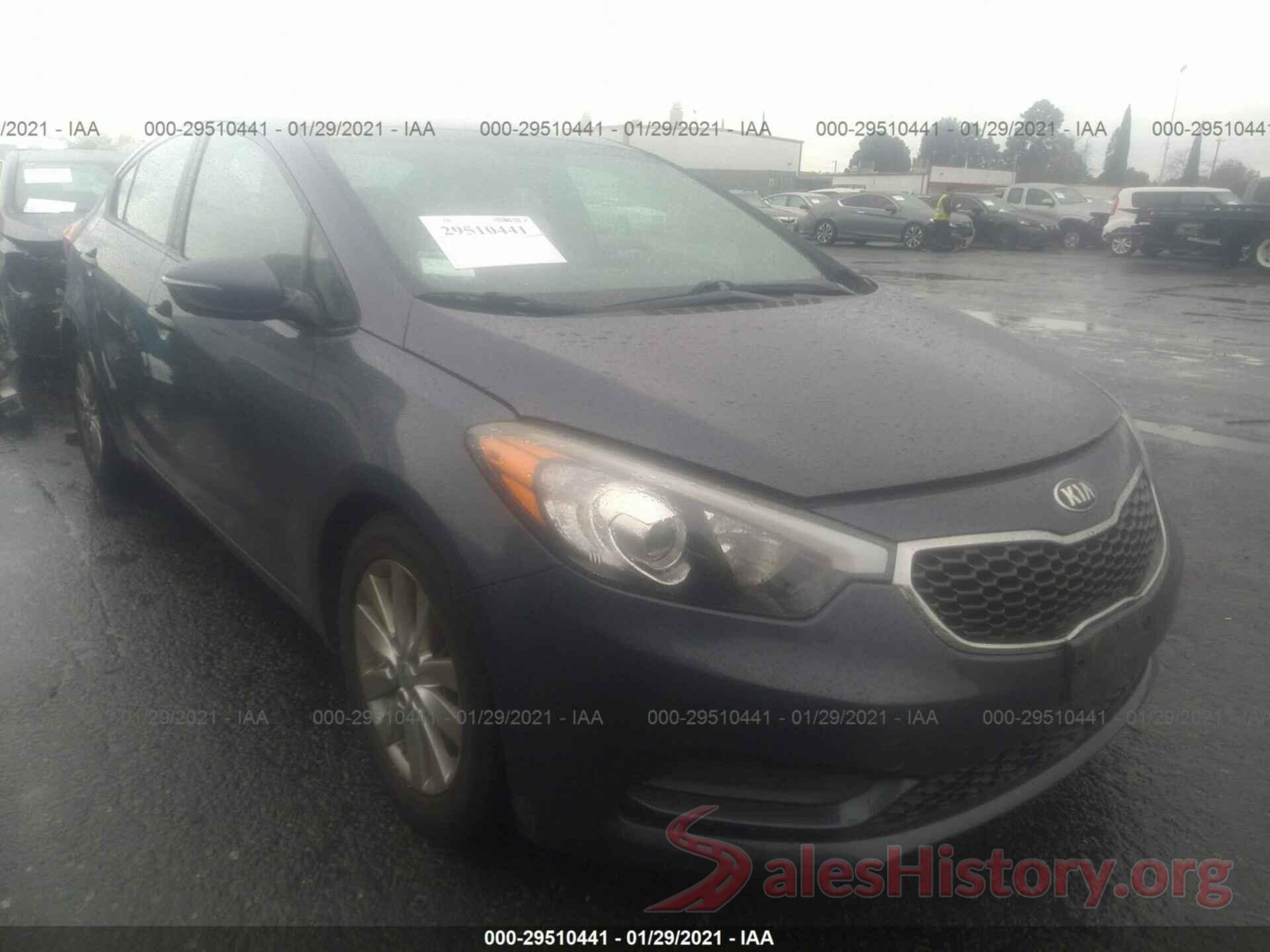 KNAFX4A60G5508009 2016 KIA FORTE