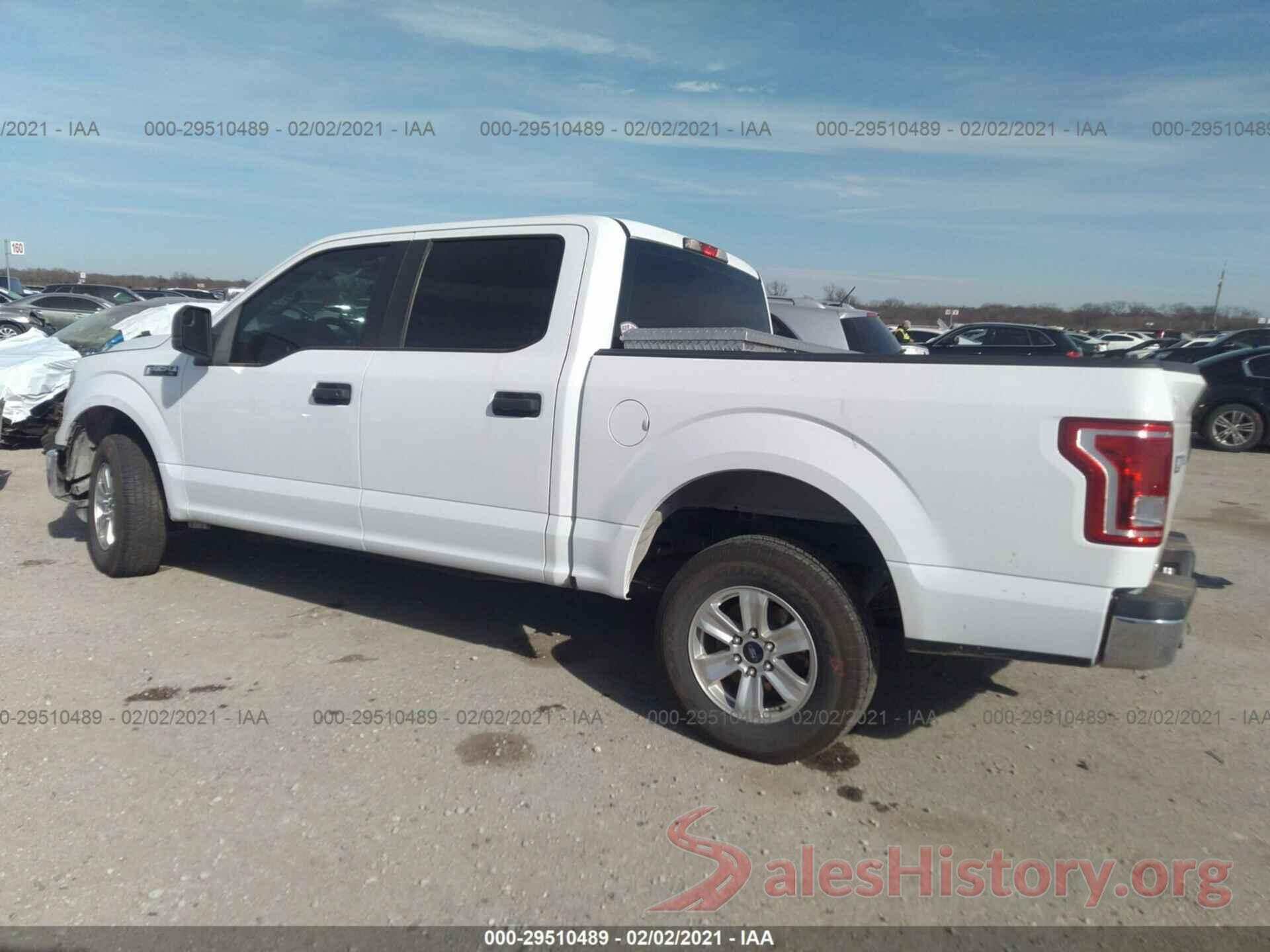 1FTEW1C87GKF00005 2016 FORD F-150