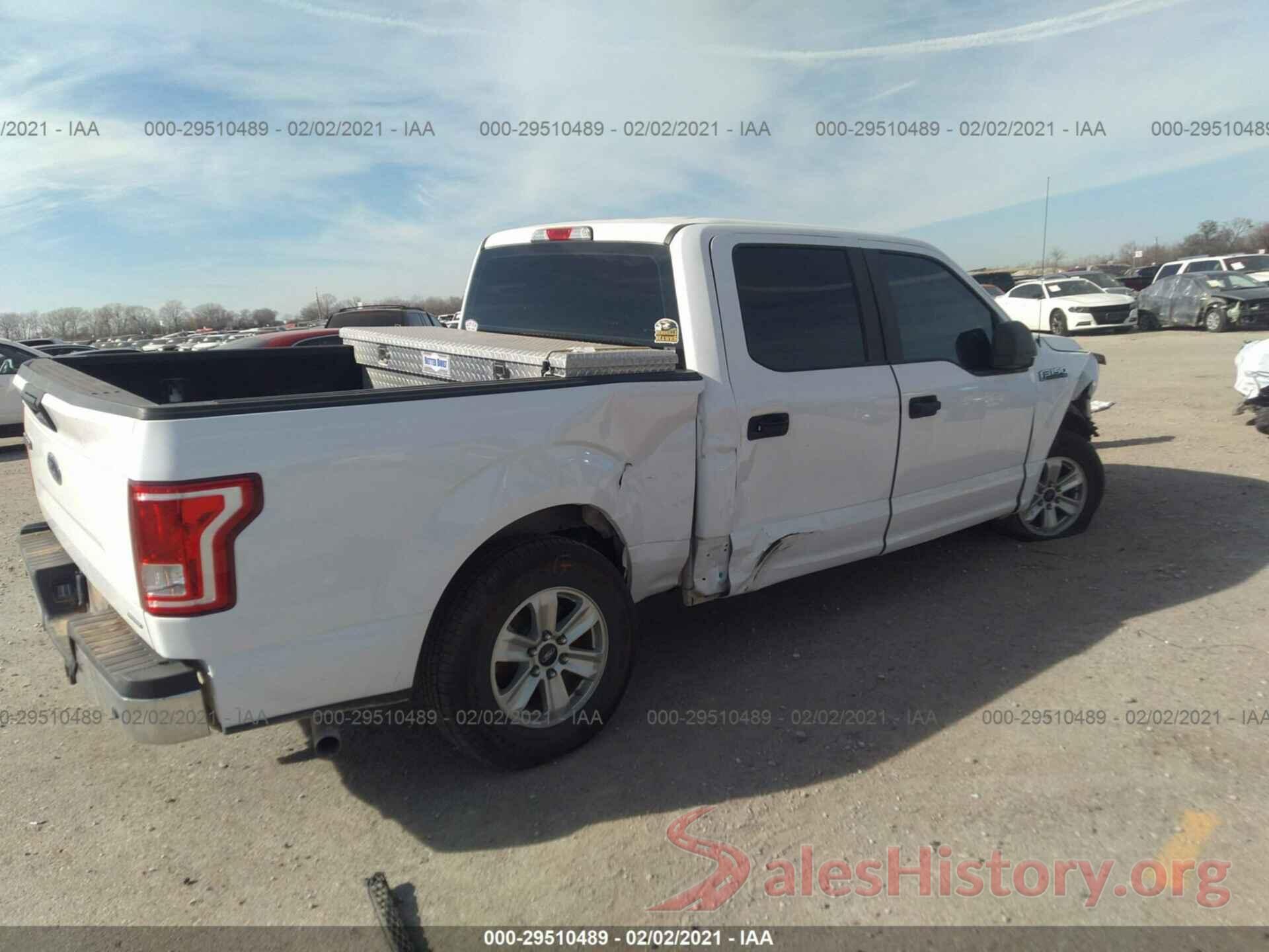 1FTEW1C87GKF00005 2016 FORD F-150