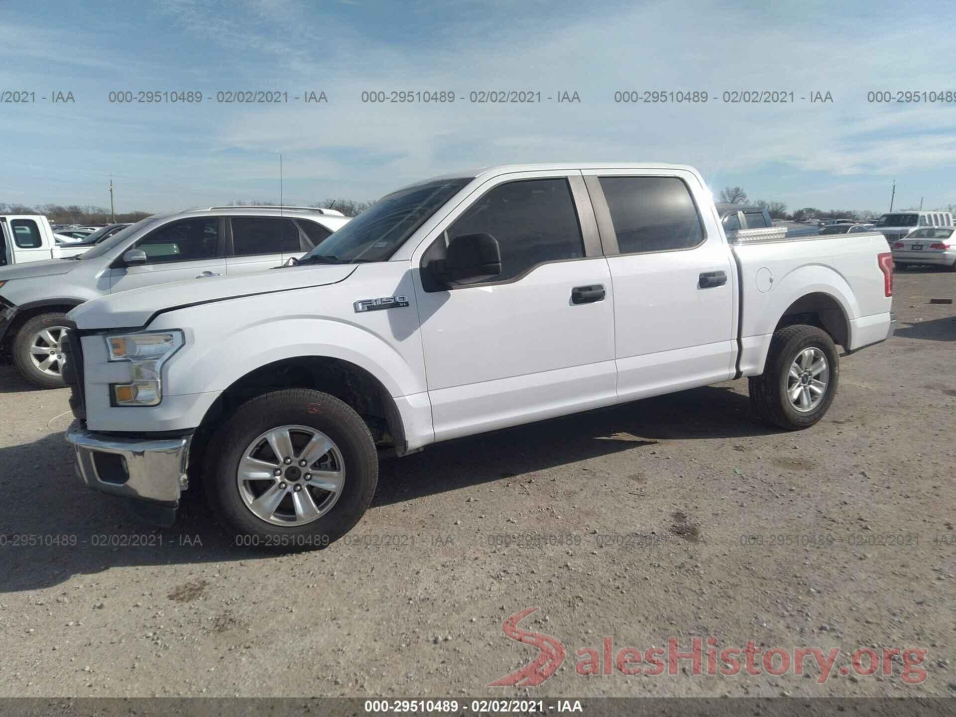 1FTEW1C87GKF00005 2016 FORD F-150