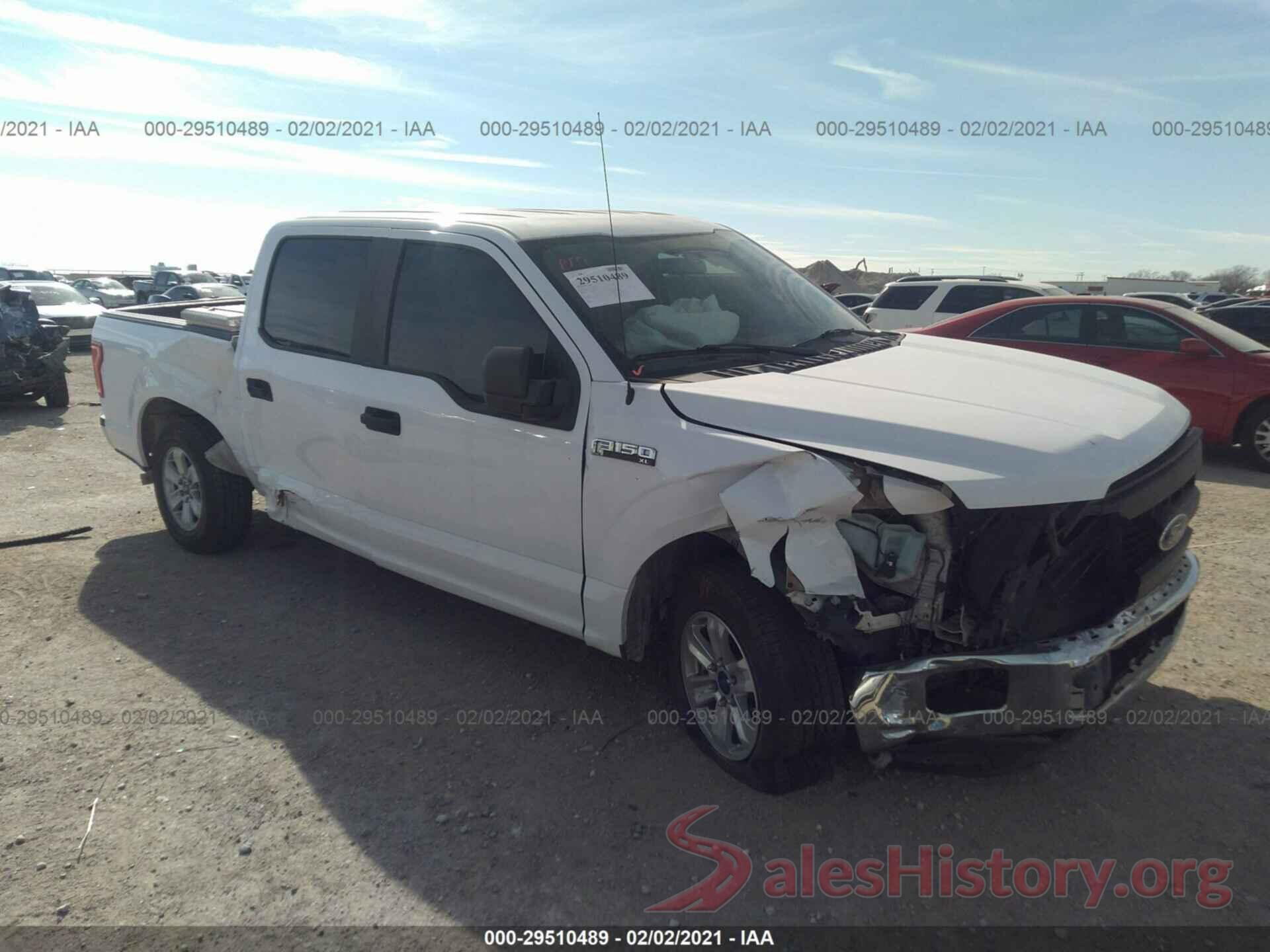 1FTEW1C87GKF00005 2016 FORD F-150