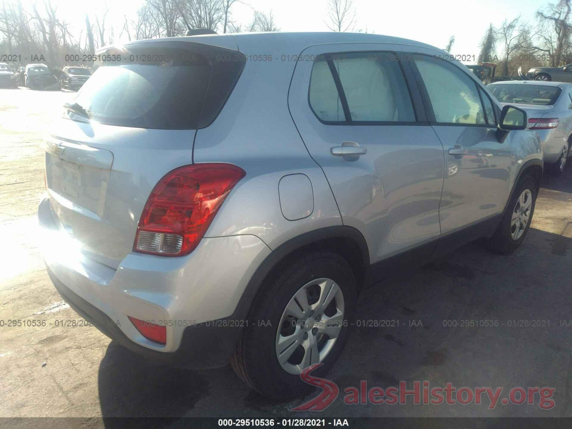 3GNCJKSB1HL145994 2017 CHEVROLET TRAX