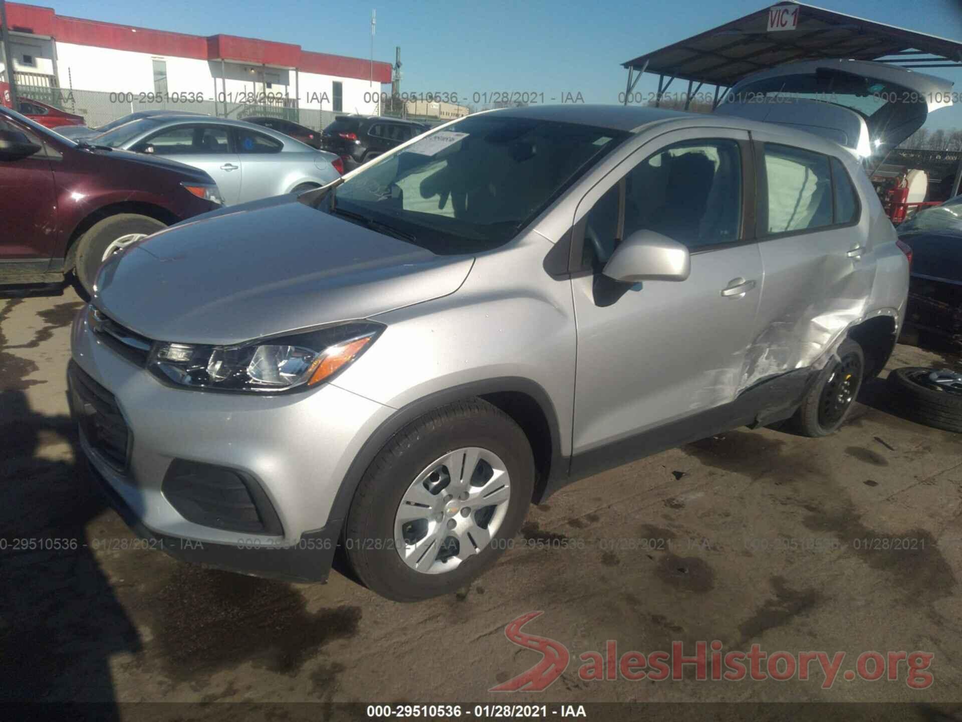 3GNCJKSB1HL145994 2017 CHEVROLET TRAX