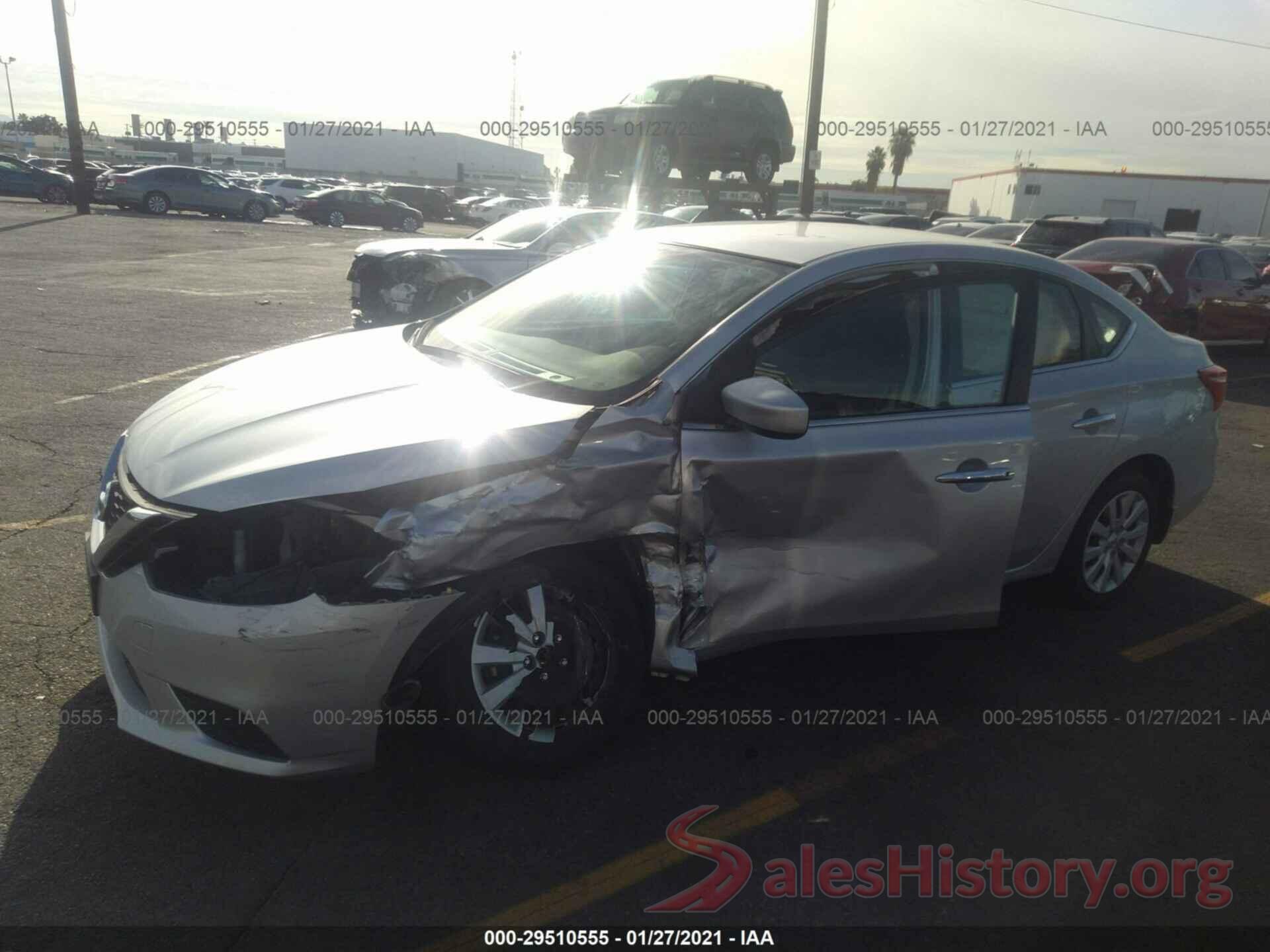 3N1AB7AP5KY292503 2019 NISSAN SENTRA