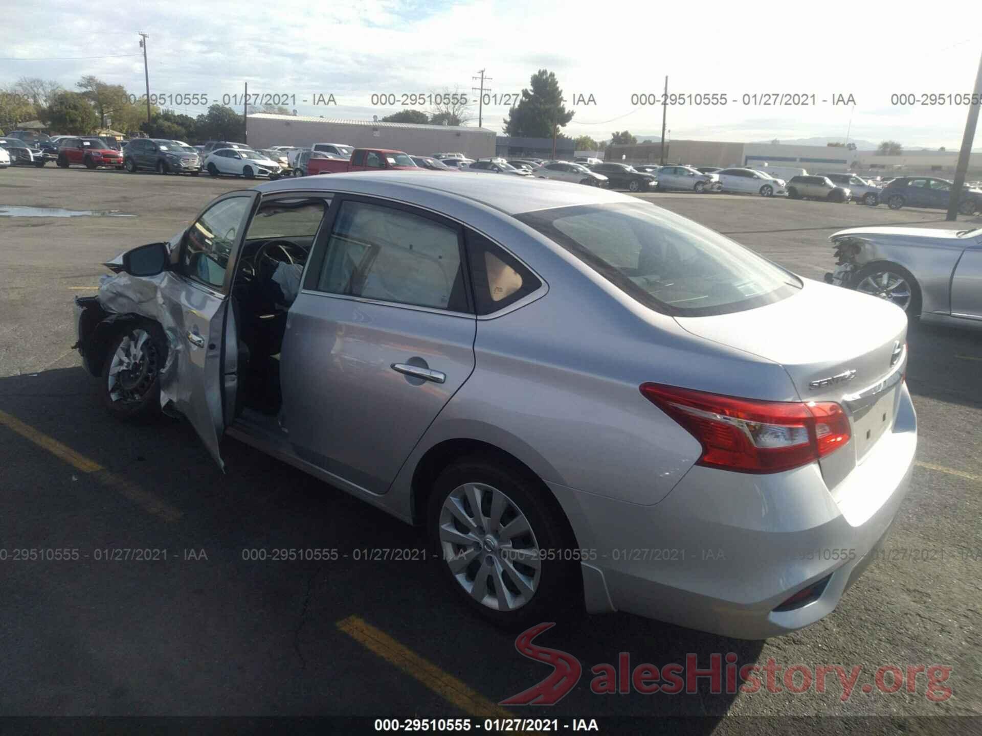 3N1AB7AP5KY292503 2019 NISSAN SENTRA