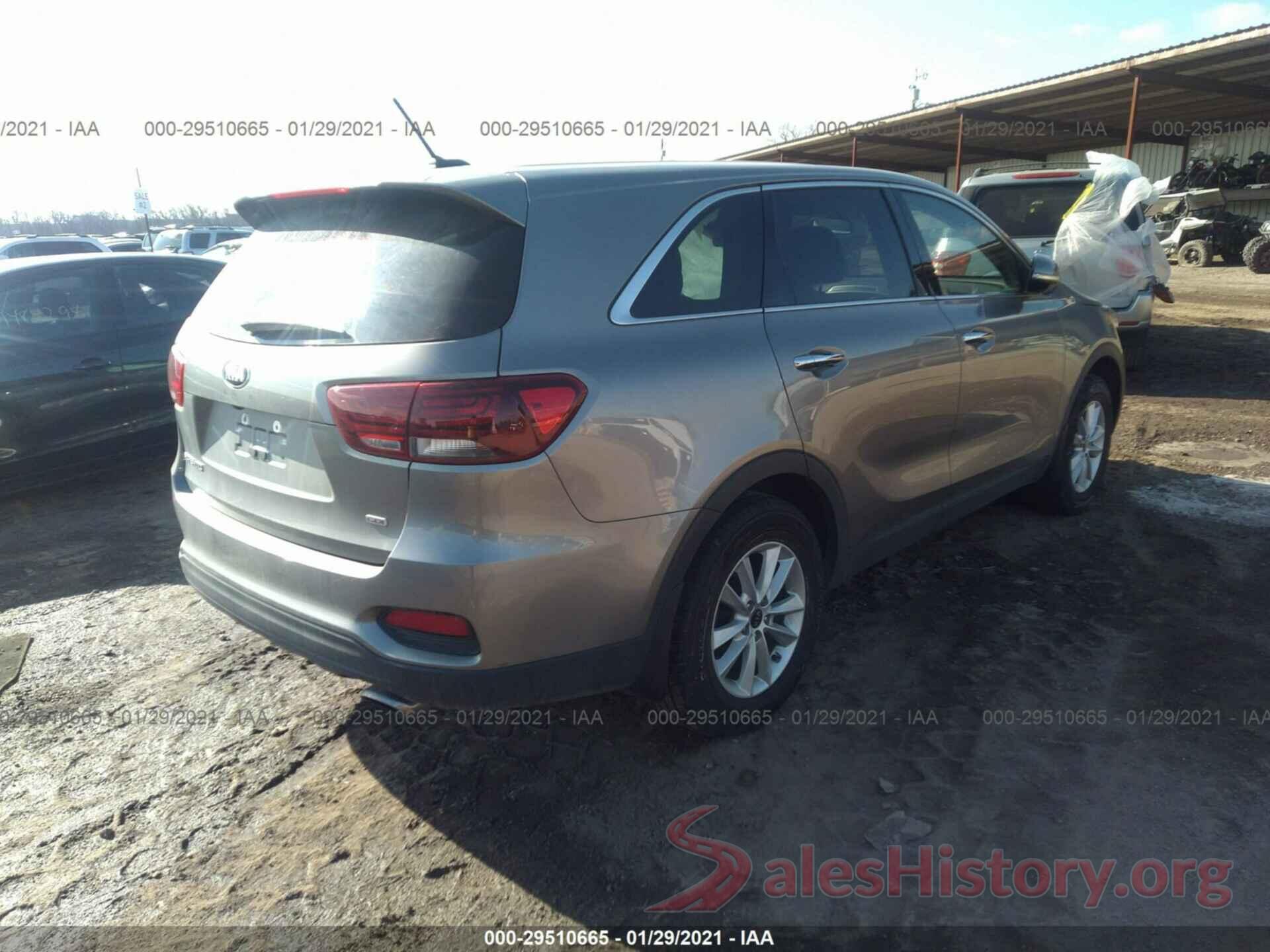 5XYPG4A38KG499329 2019 KIA SORENTO