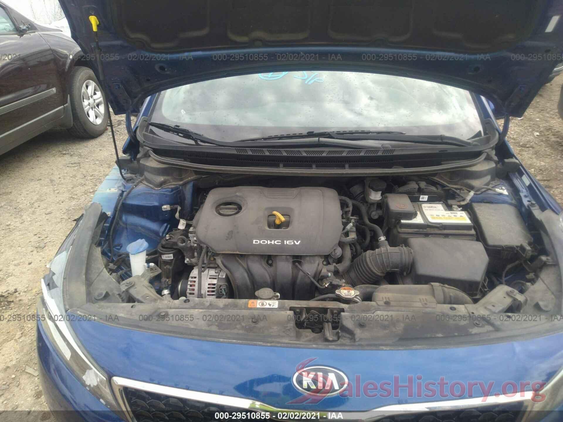 3KPFK4A77JE190220 2018 KIA FORTE