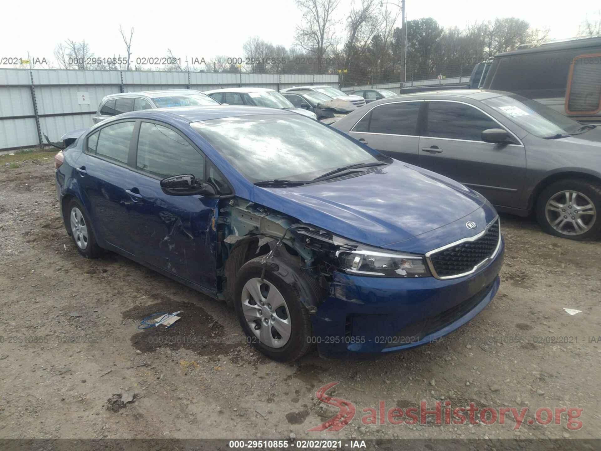 3KPFK4A77JE190220 2018 KIA FORTE