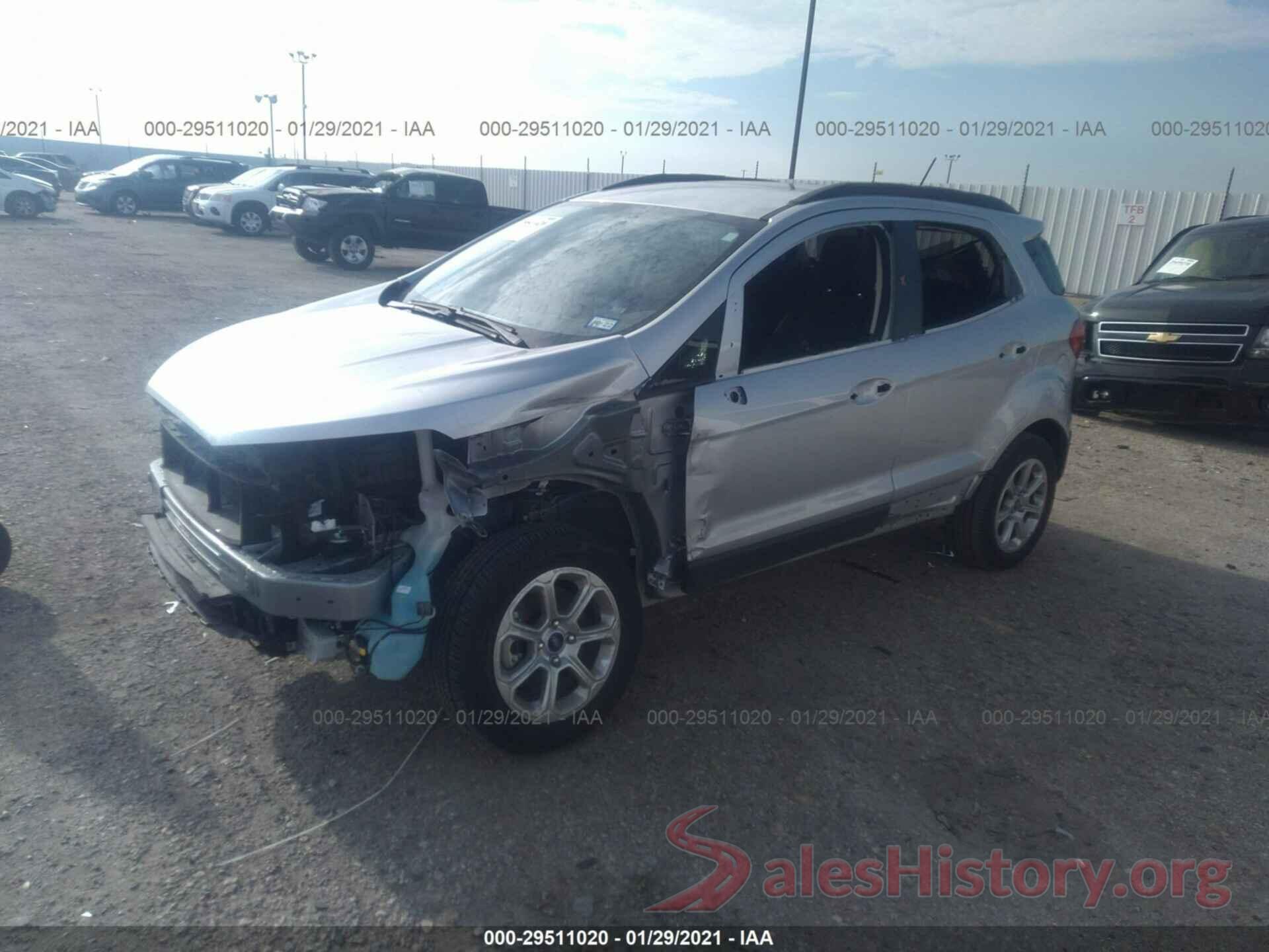 MAJ3S2GE9LC361014 2020 FORD ECOSPORT