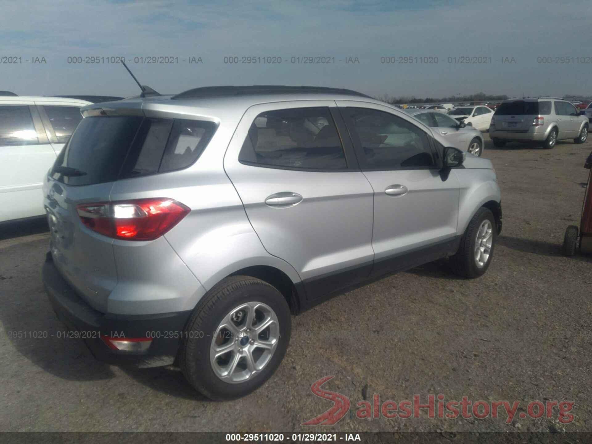 MAJ3S2GE9LC361014 2020 FORD ECOSPORT