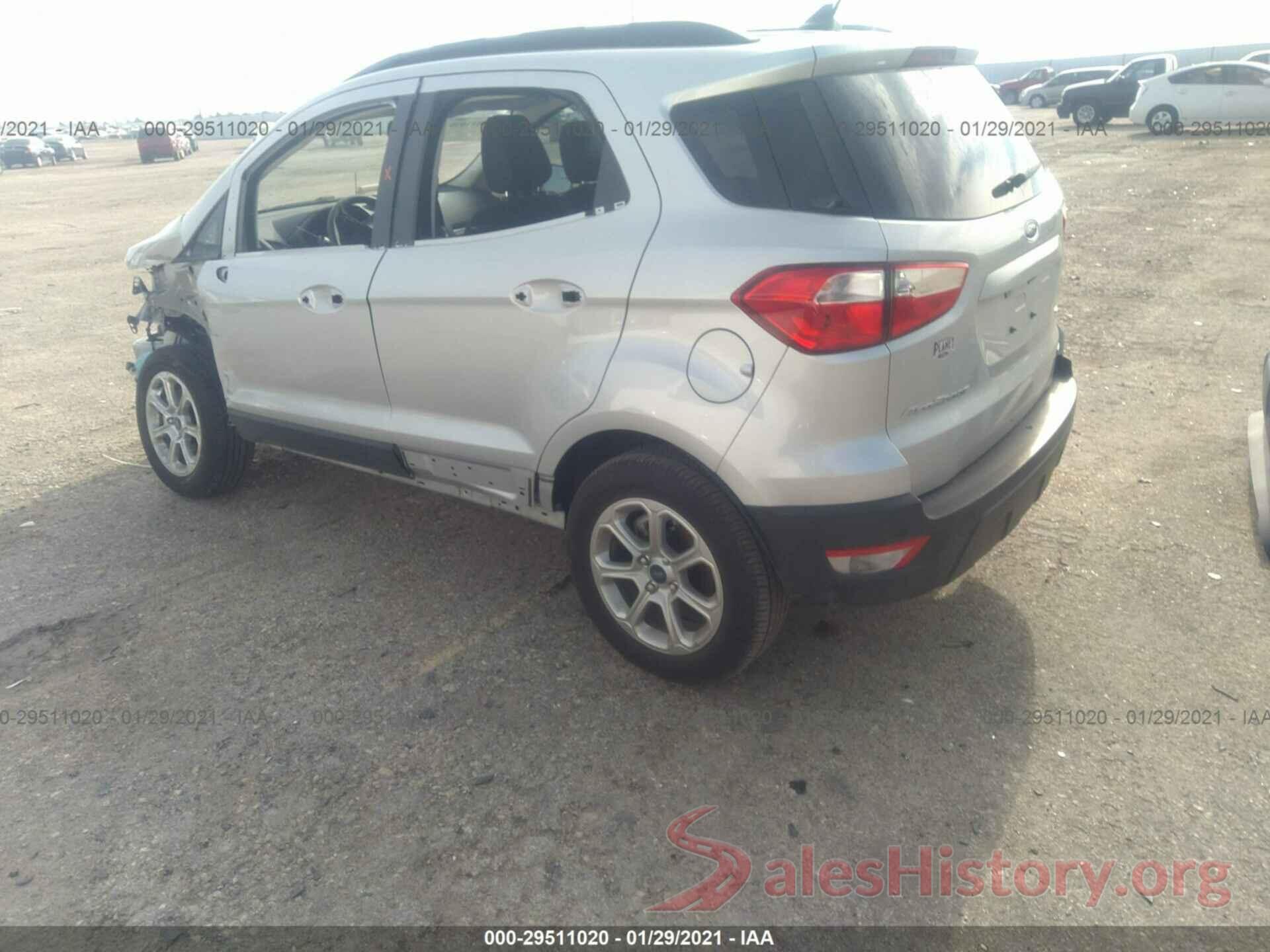 MAJ3S2GE9LC361014 2020 FORD ECOSPORT