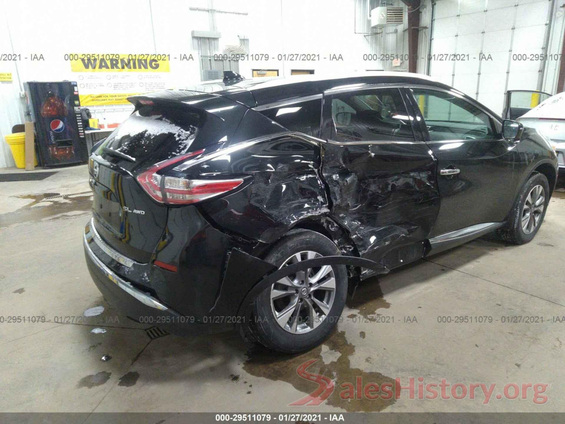 5N1AZ2MH3GN154538 2016 NISSAN MURANO