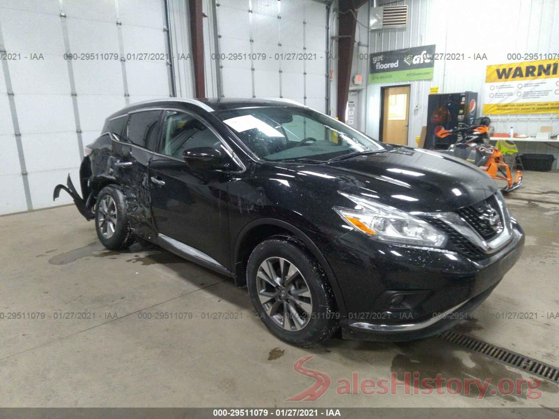 5N1AZ2MH3GN154538 2016 NISSAN MURANO