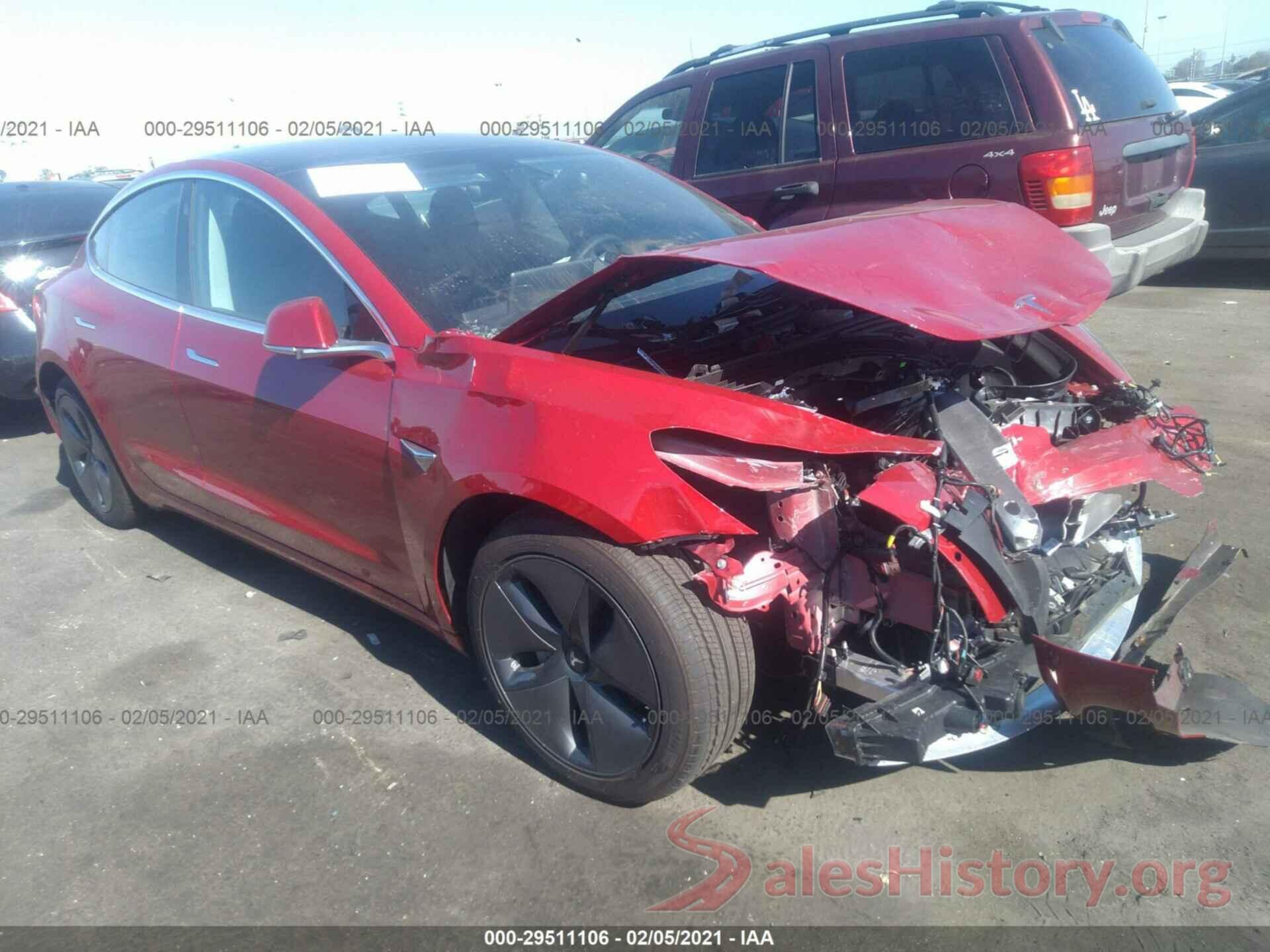 5YJ3E1EB4LF722625 2020 TESLA MODEL 3