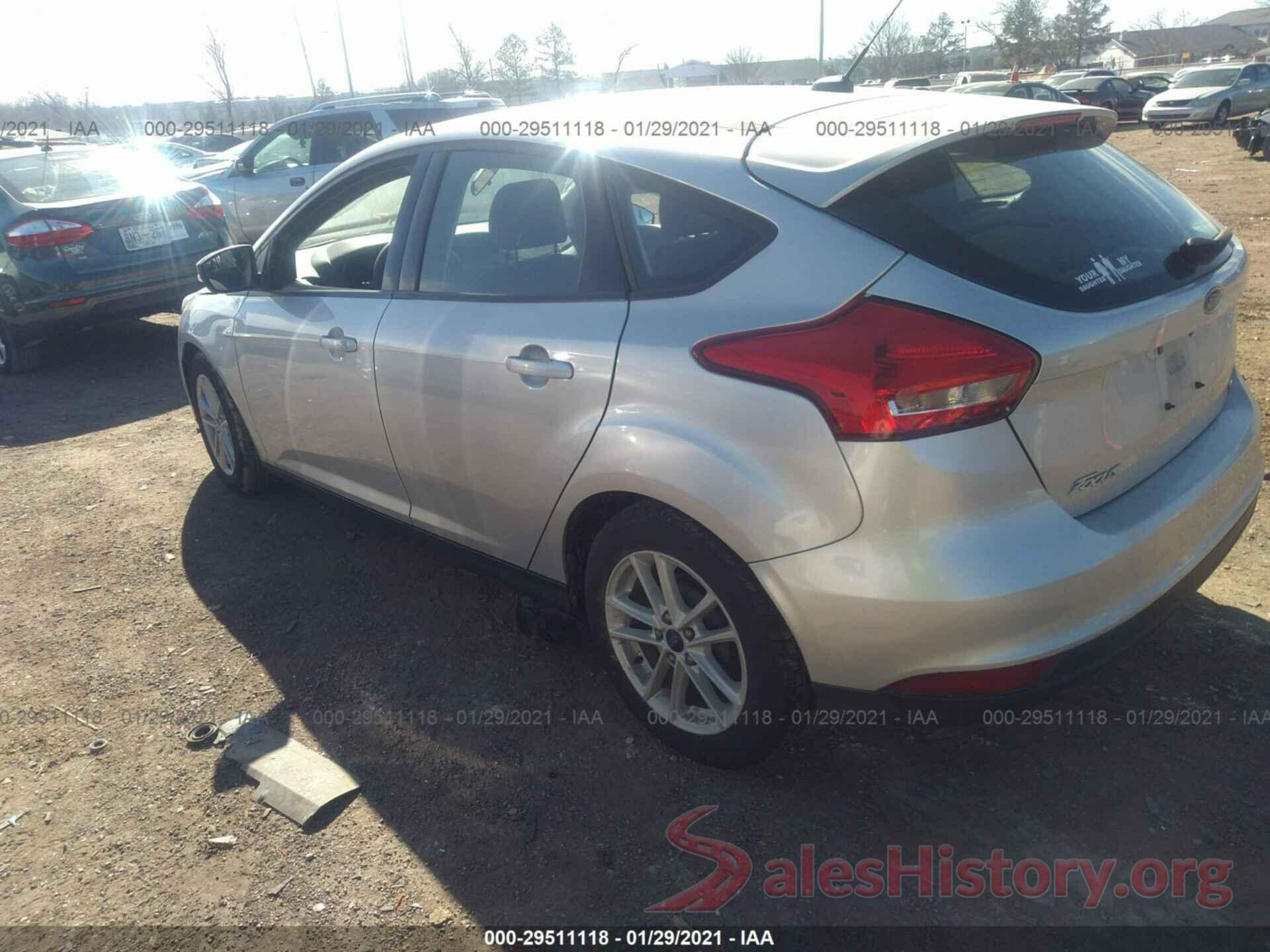 1FADP3K24HL232727 2017 FORD FOCUS