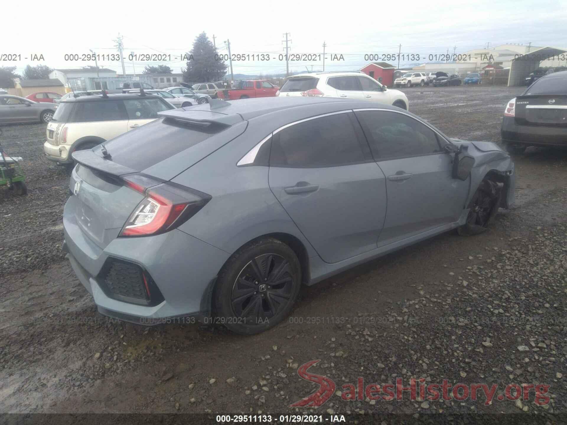 SHHFK7H55JU431710 2018 HONDA CIVIC HATCHBACK