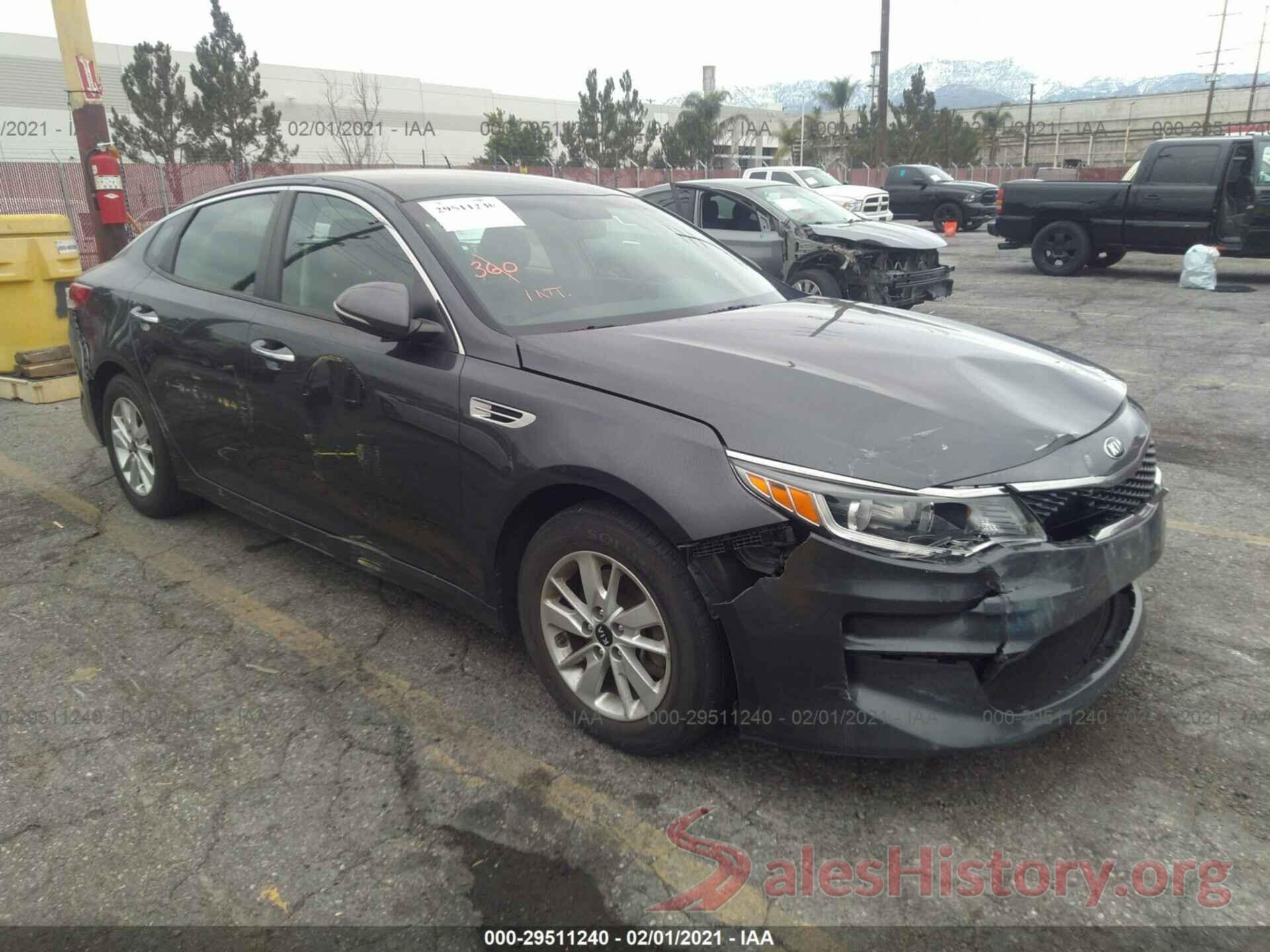 KNAGT4L36G5107700 2016 KIA OPTIMA