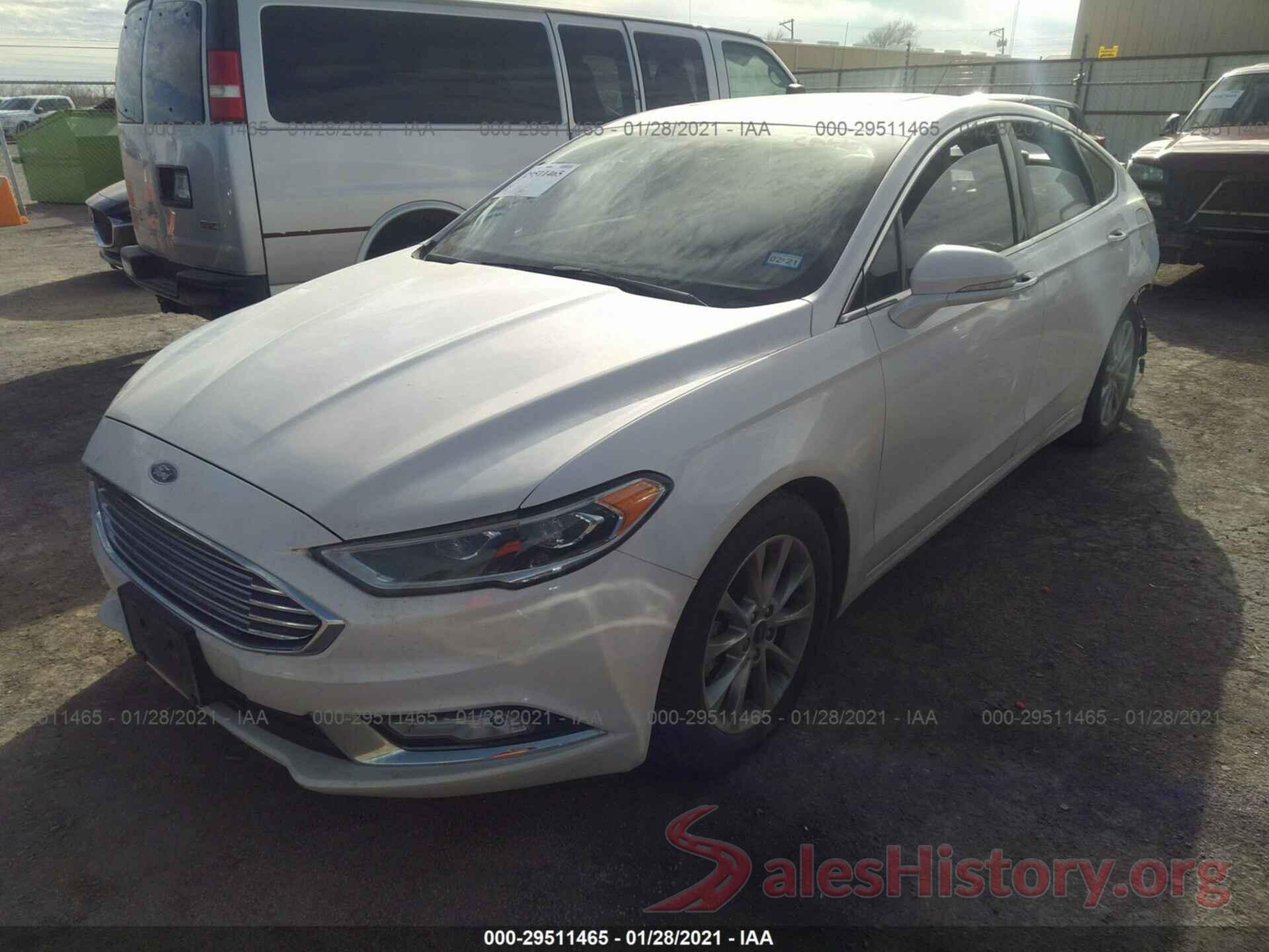 3FA6P0HD0HR257710 2017 FORD FUSION