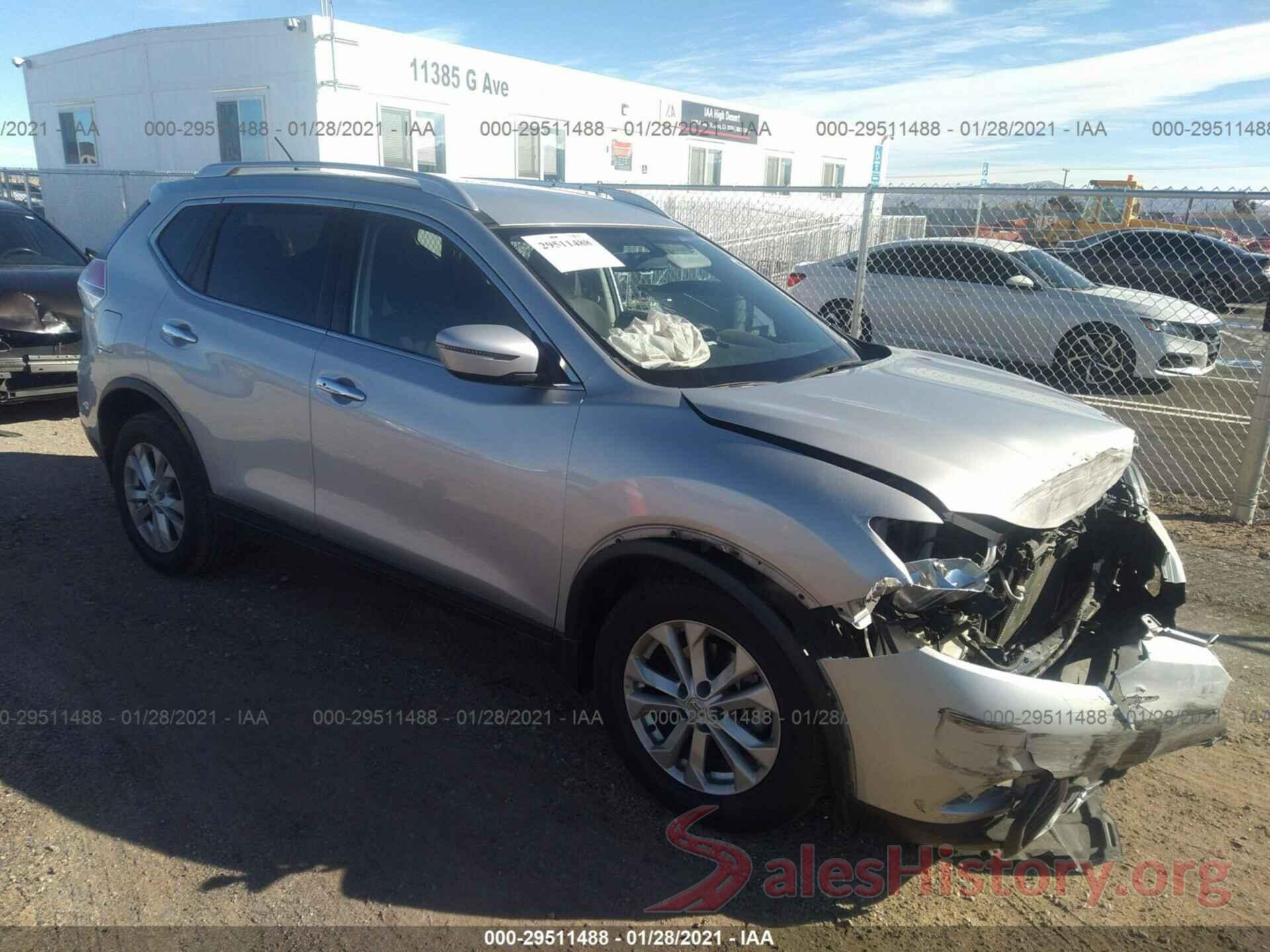 KNMAT2MT0GP684528 2016 NISSAN ROGUE