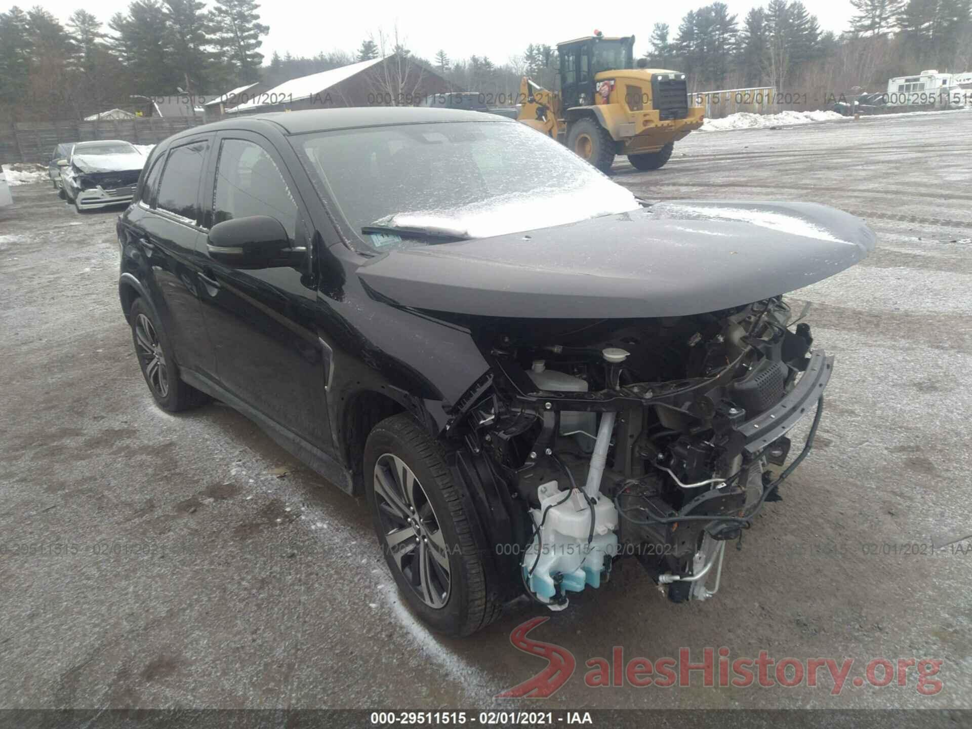 JA4AR3AU0LU025341 2020 MITSUBISHI OUTLANDER SPORT