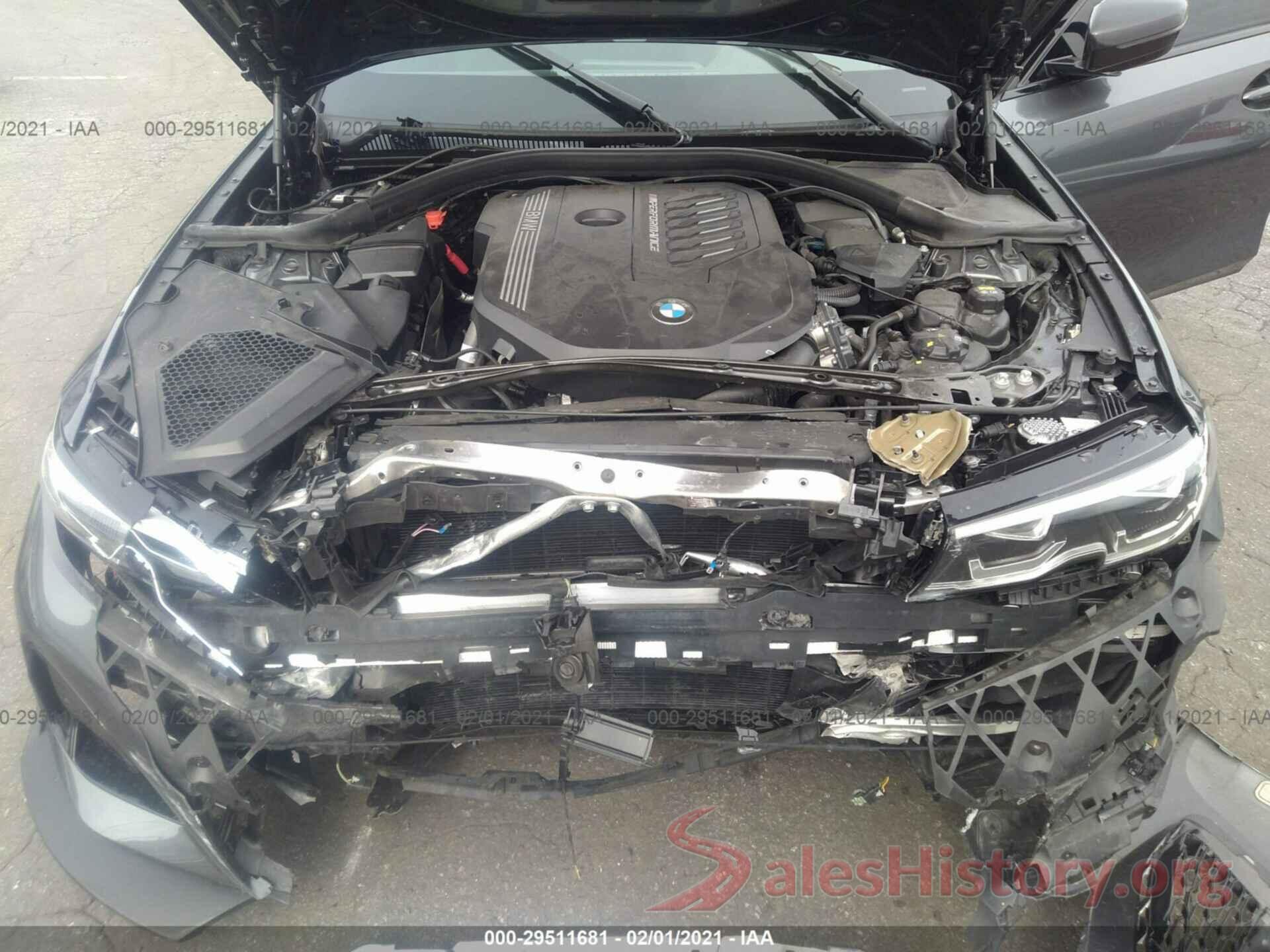 WBA5U7C04LFH31143 2020 BMW 3 SERIES