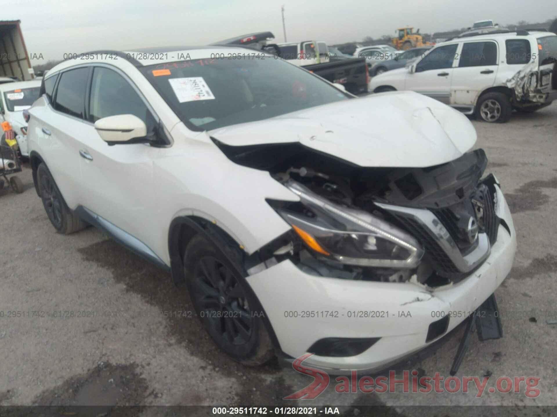 5N1AZ2MG1JN203864 2018 NISSAN MURANO