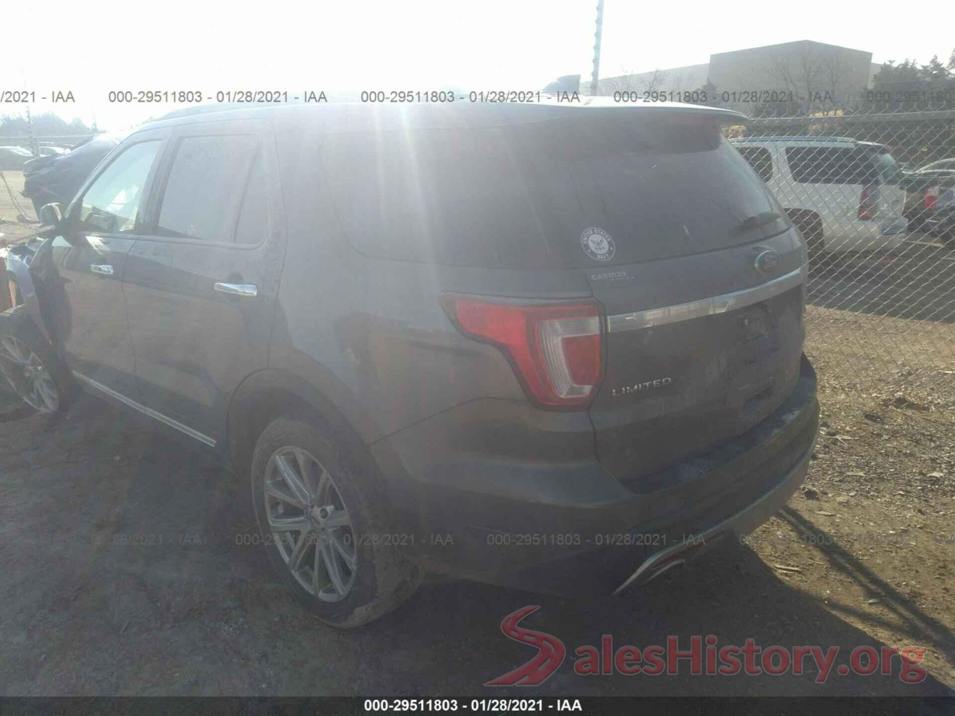 1FM5K8F87HGC70210 2017 FORD EXPLORER