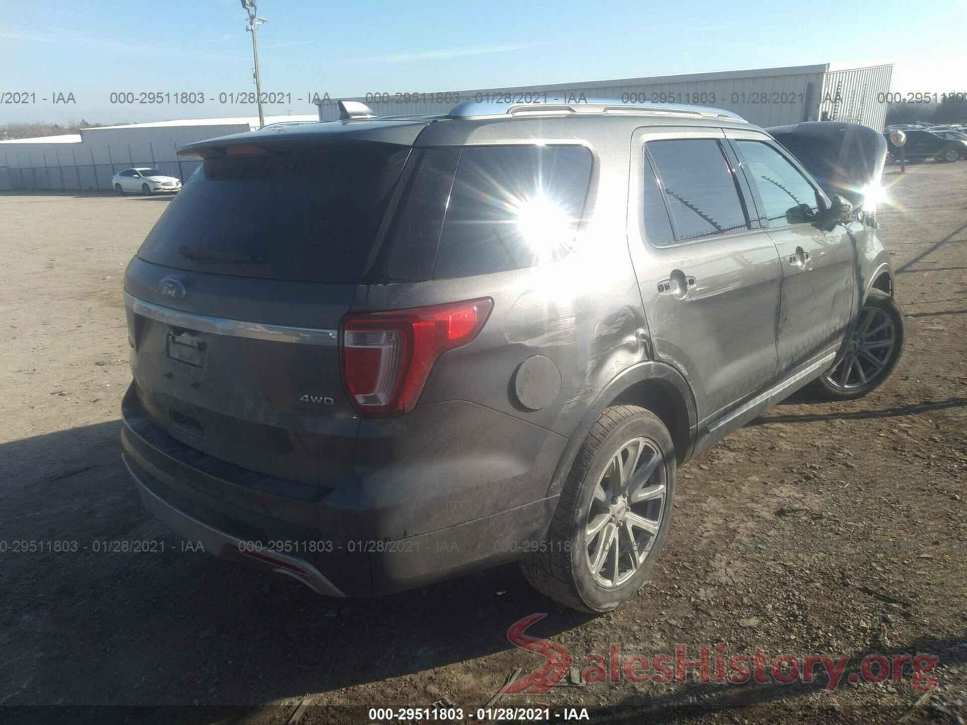 1FM5K8F87HGC70210 2017 FORD EXPLORER