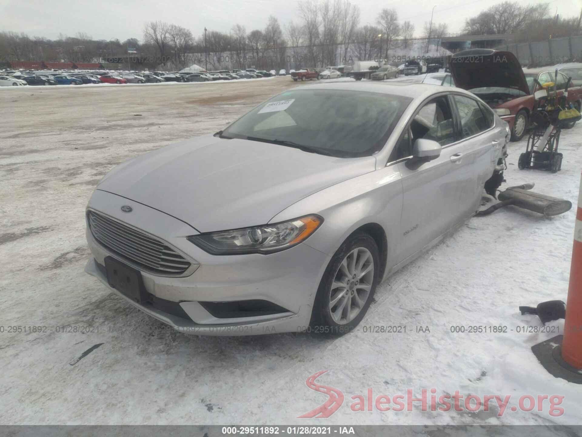 3FA6P0LU9HR287909 2017 FORD FUSION