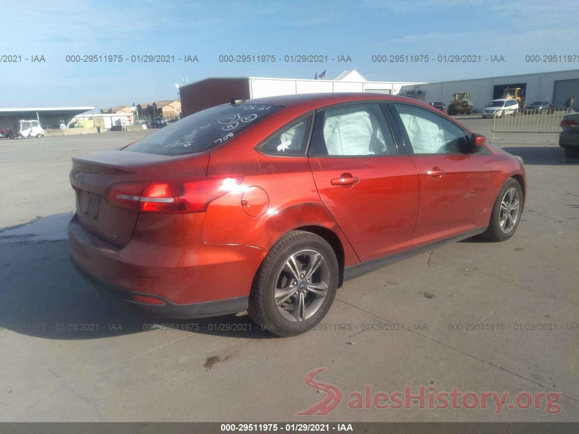 1FADP3F20JL311957 2018 FORD FOCUS