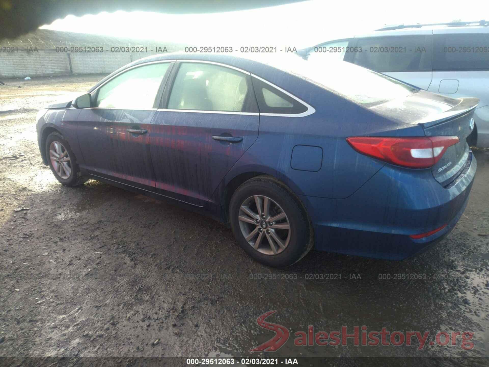 5NPE24AF4GH374800 2016 HYUNDAI SONATA