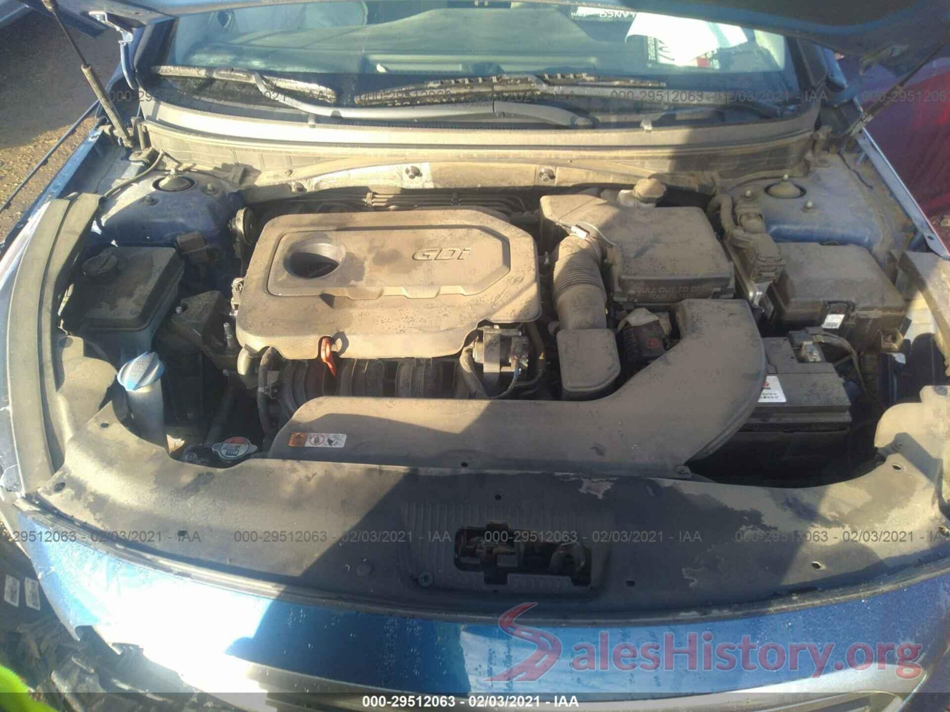 5NPE24AF4GH374800 2016 HYUNDAI SONATA