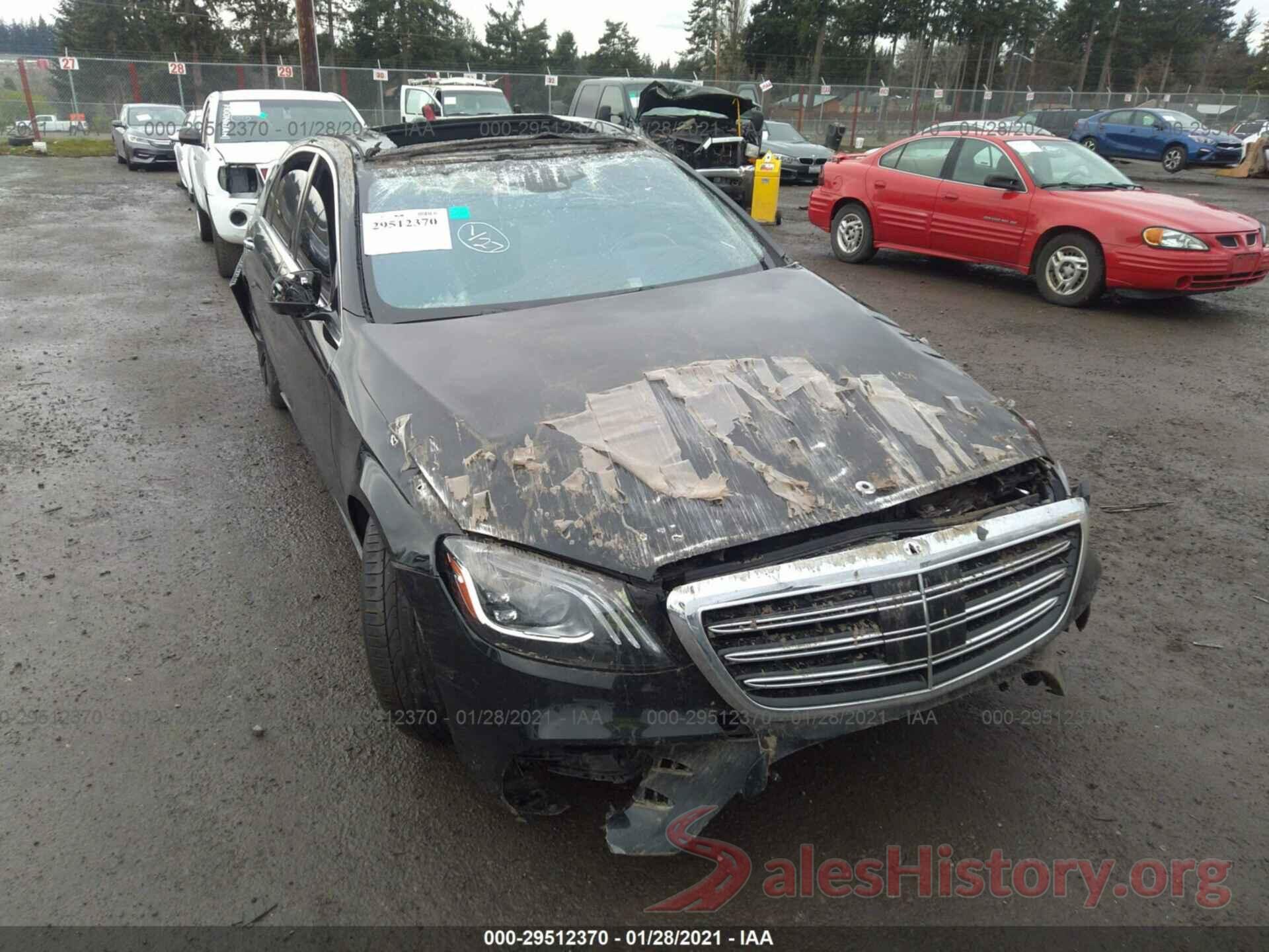 WDDUG8GB3KA465510 2019 MERCEDES-BENZ S-CLASS