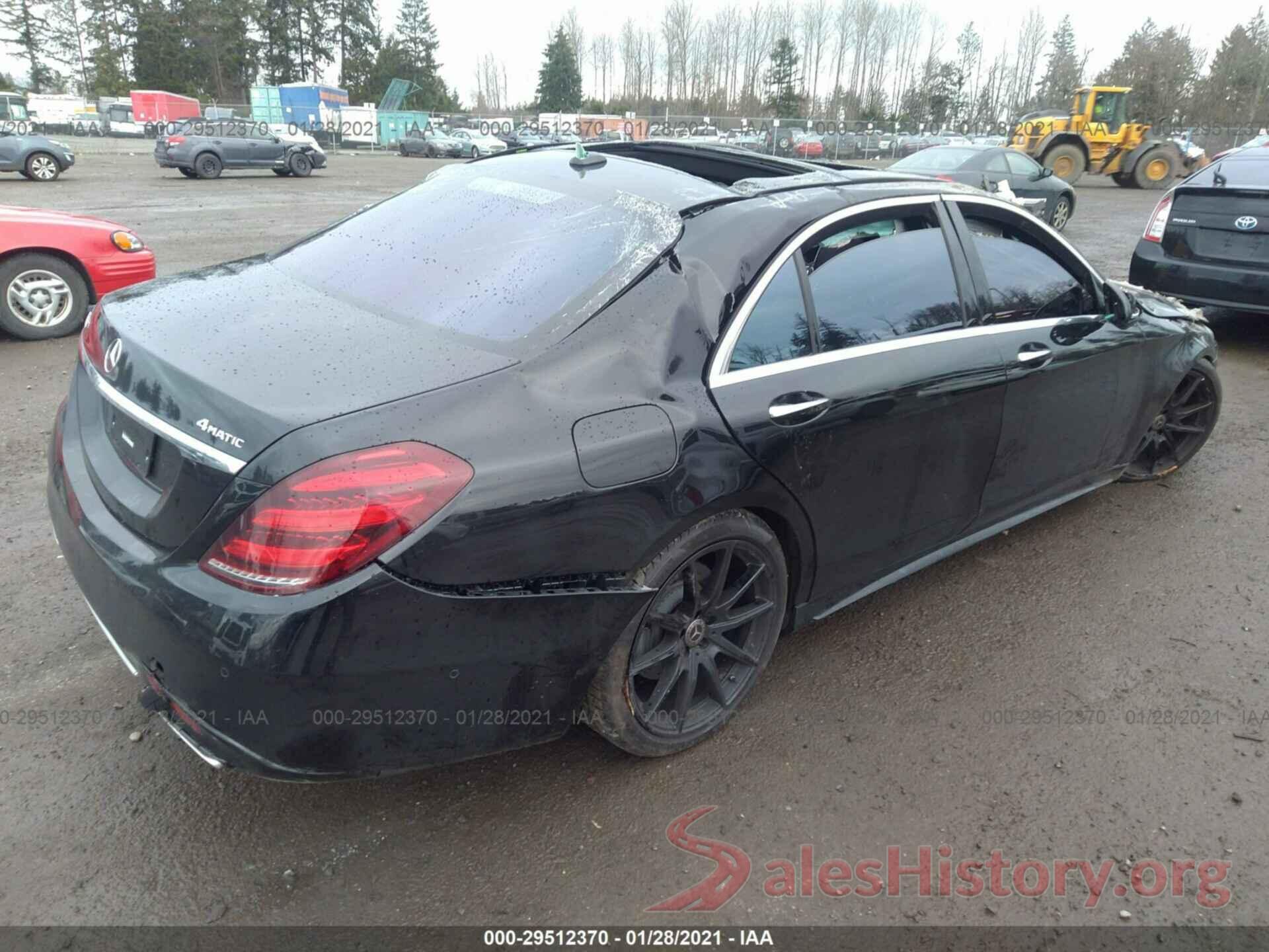 WDDUG8GB3KA465510 2019 MERCEDES-BENZ S-CLASS