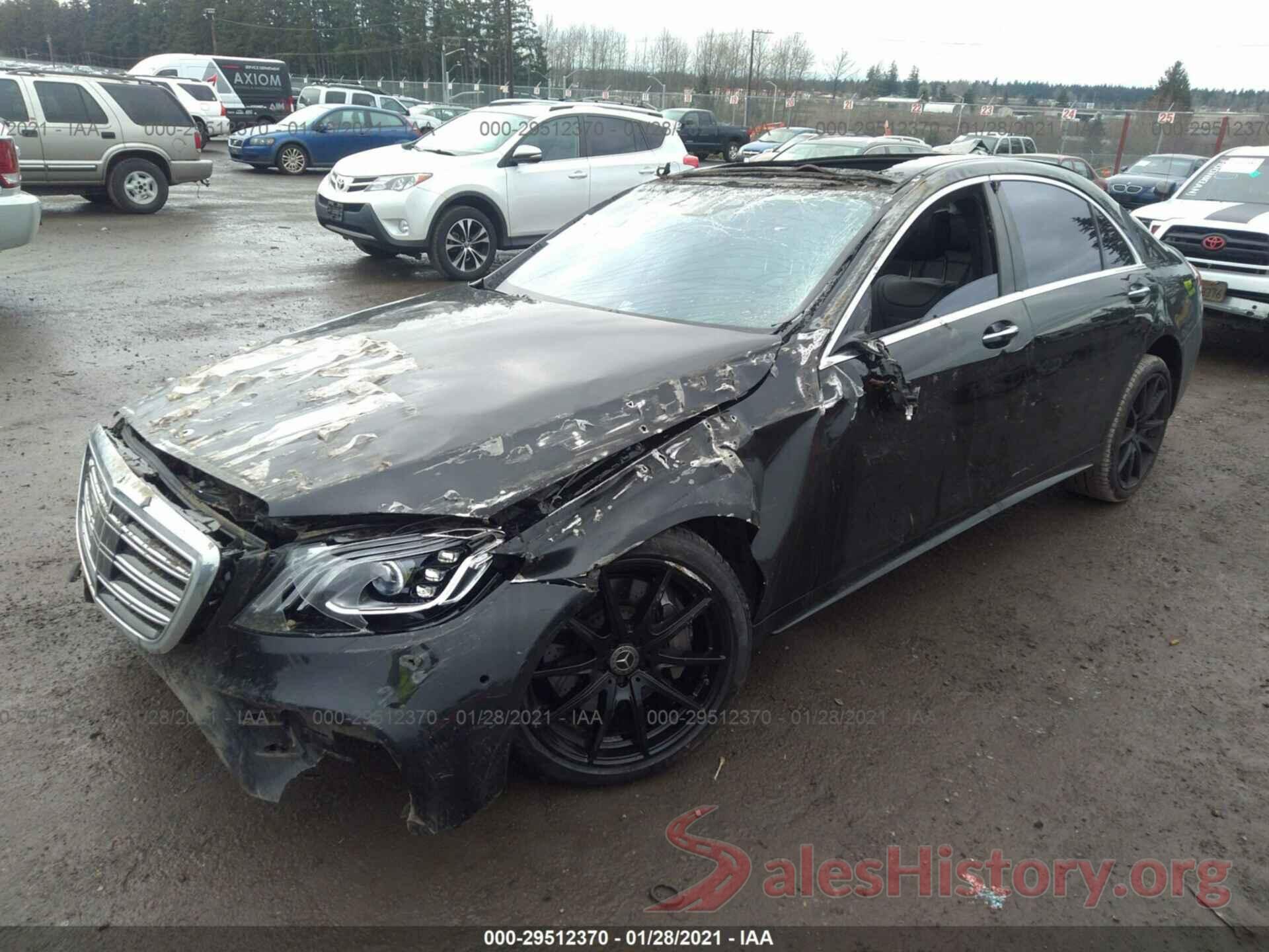 WDDUG8GB3KA465510 2019 MERCEDES-BENZ S-CLASS