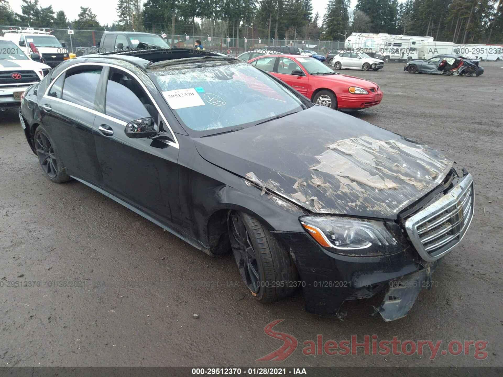 WDDUG8GB3KA465510 2019 MERCEDES-BENZ S-CLASS