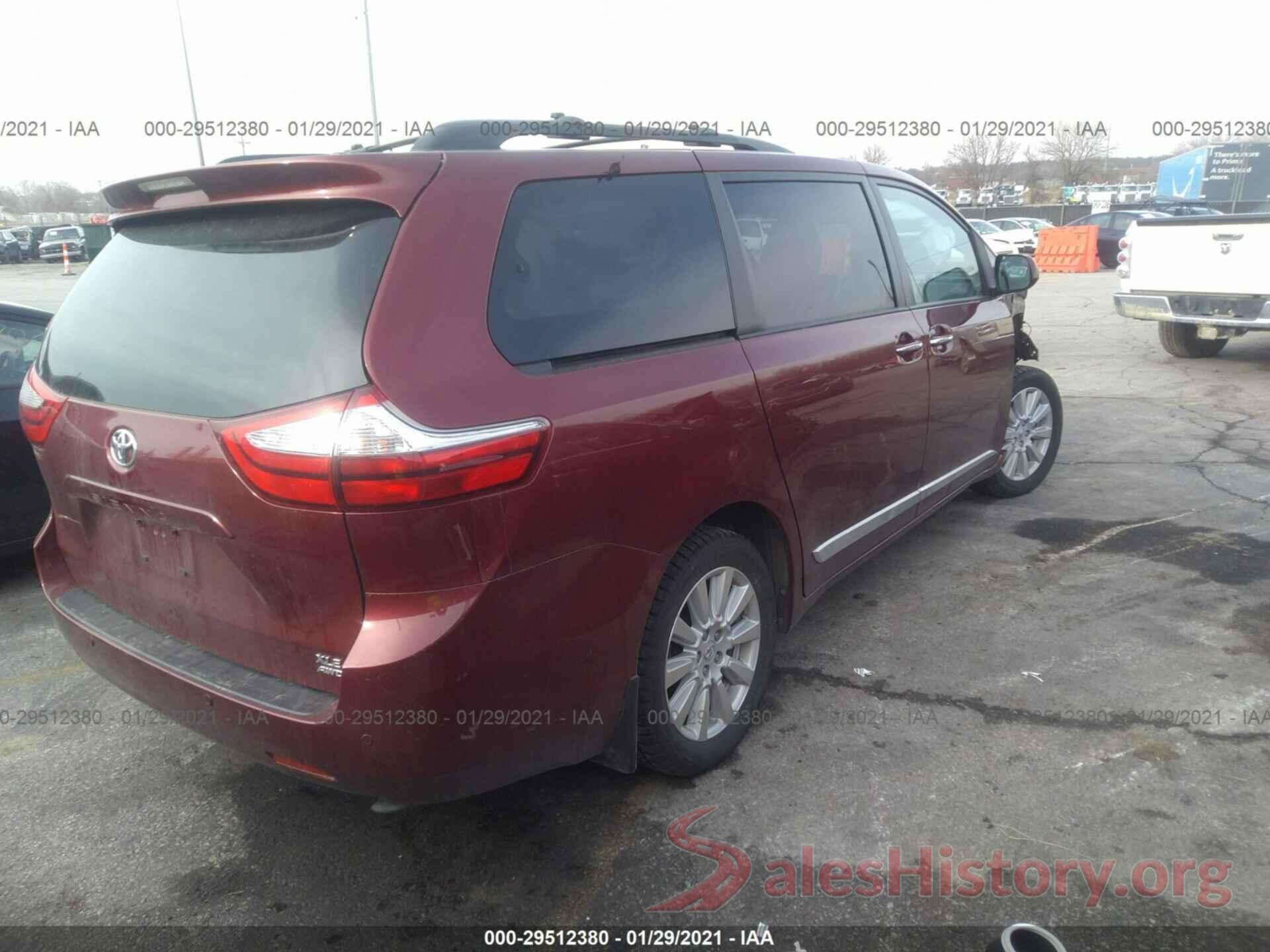 5TDDZ3DC8HS151612 2017 TOYOTA SIENNA