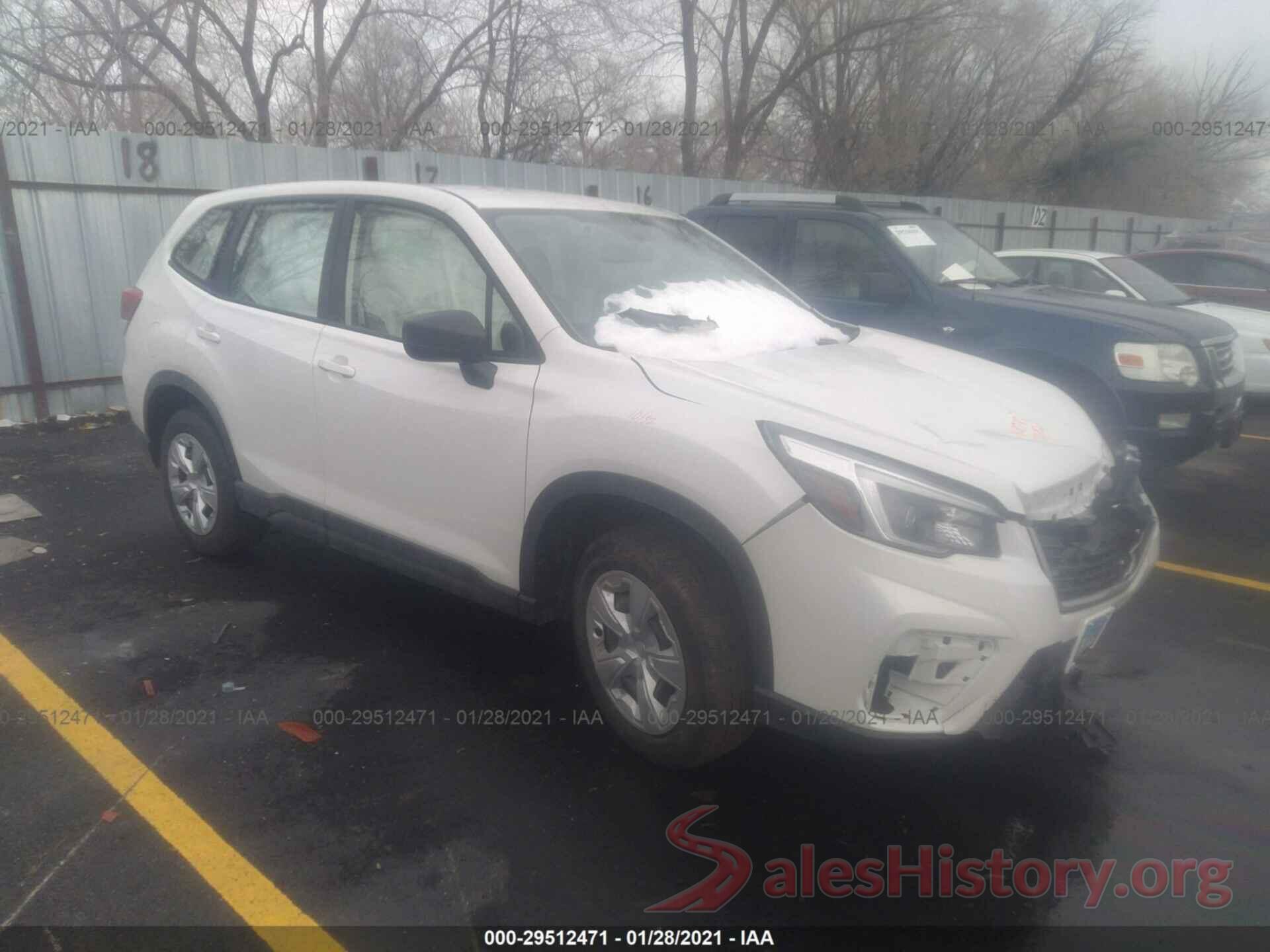 JF2SKAAC1MH405875 2021 SUBARU FORESTER