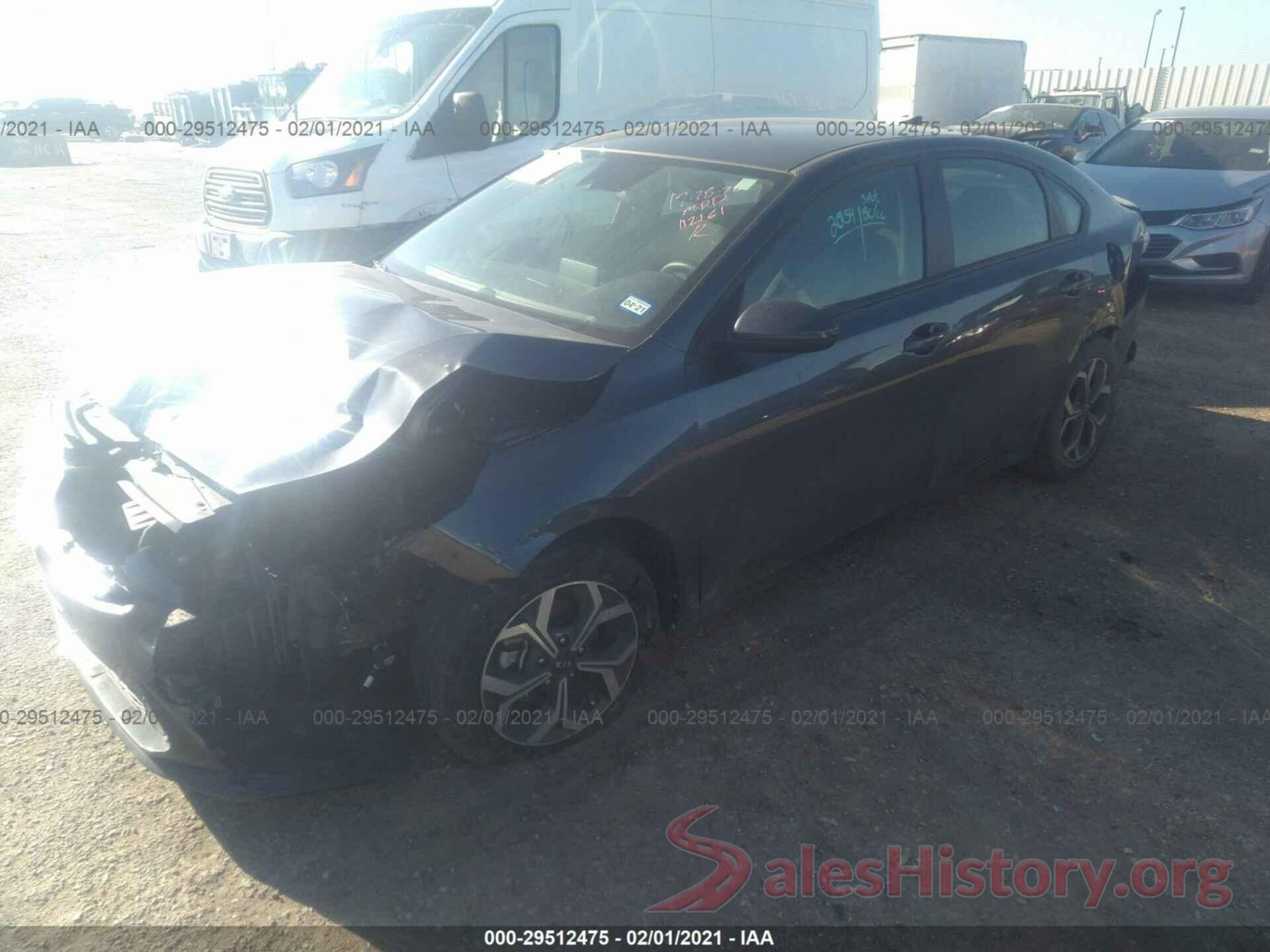 3KPF24AD2KE112161 2019 KIA FORTE