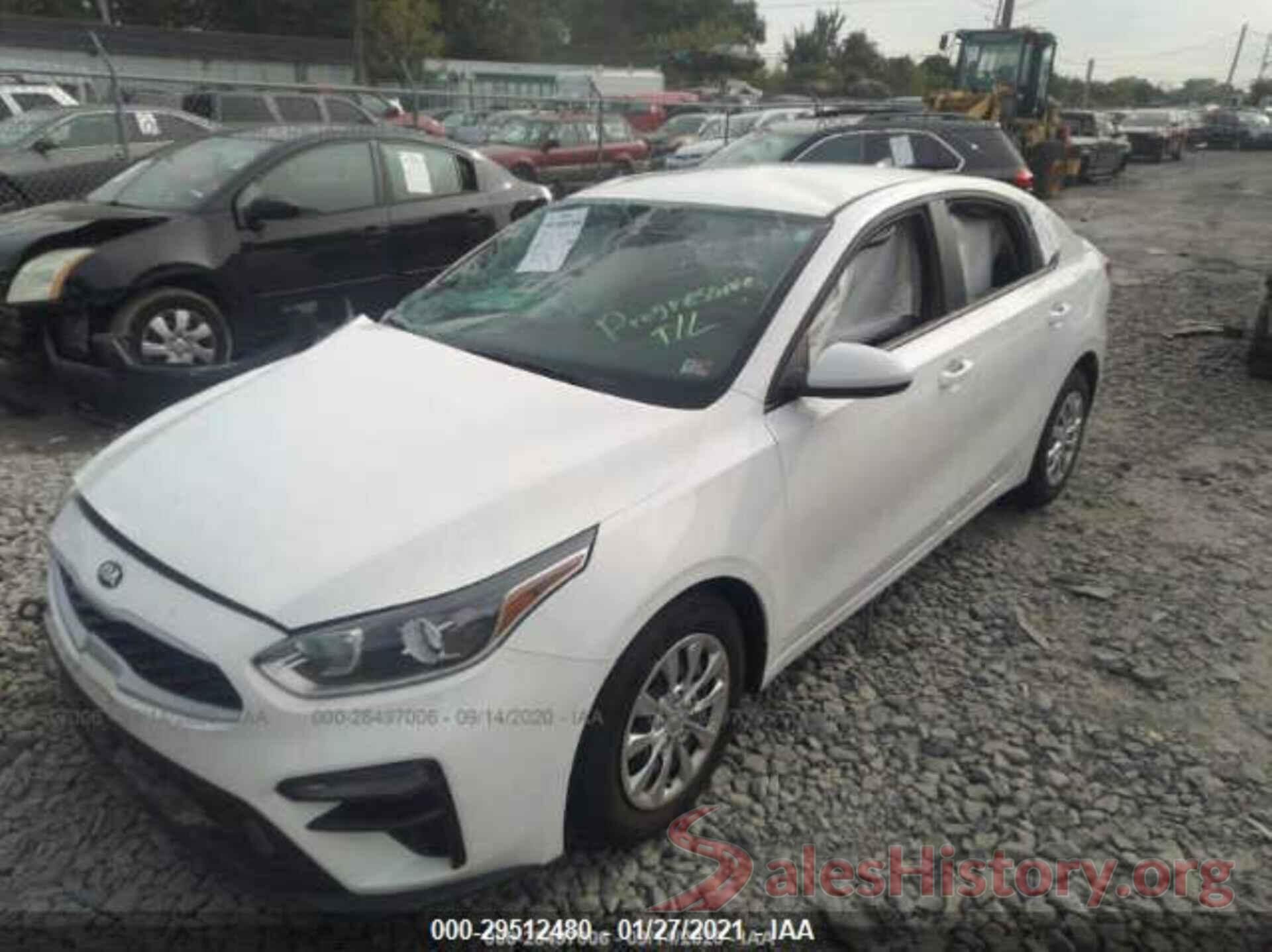 3KPF24AD6KE058041 2019 KIA FORTE