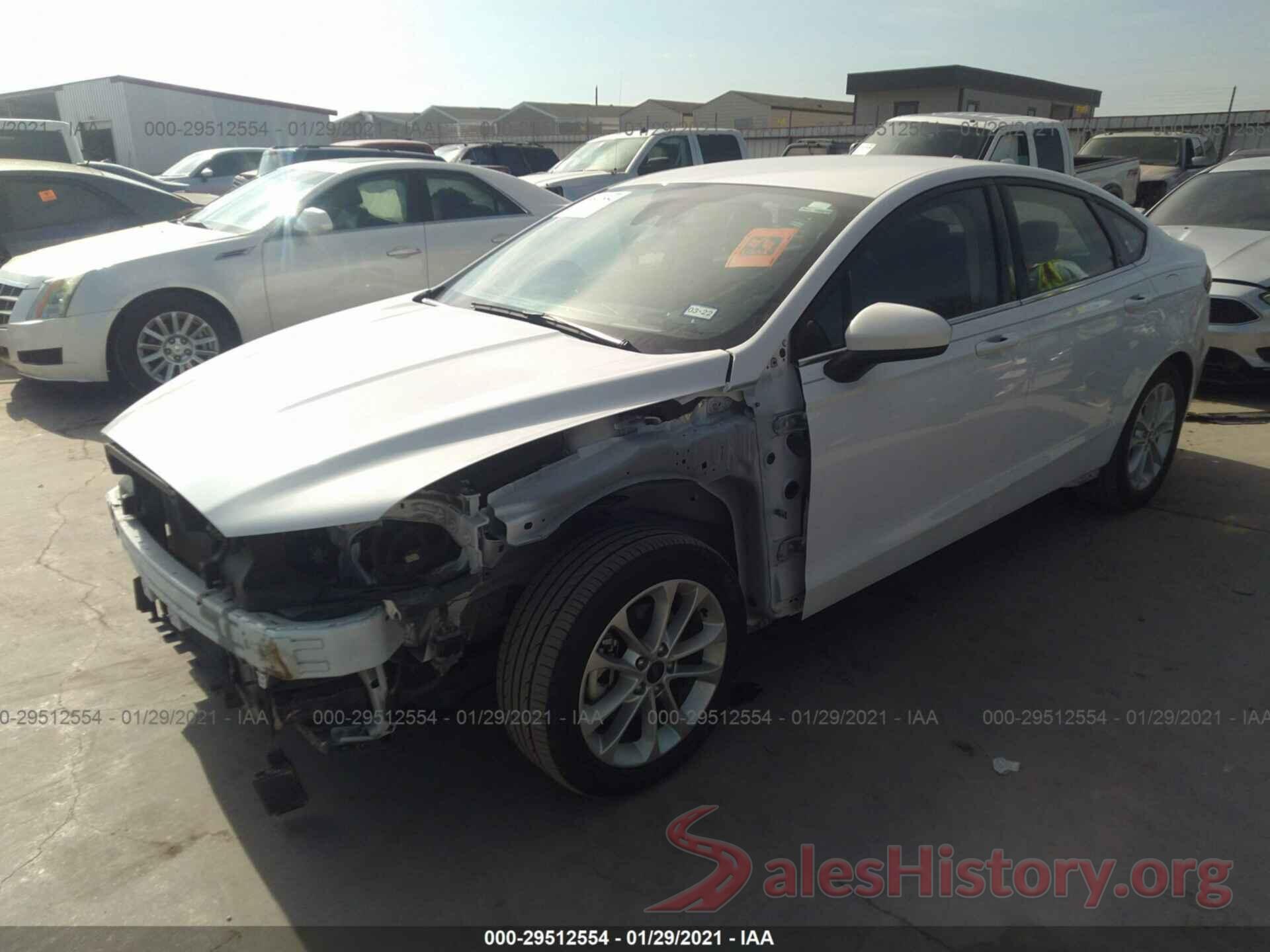 3FA6P0HD1KR198609 2019 FORD FUSION