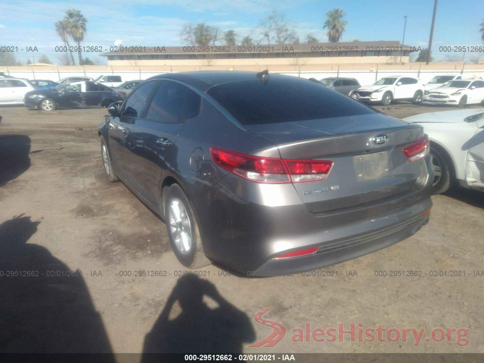 5XXGT4L36HG145072 2017 KIA OPTIMA