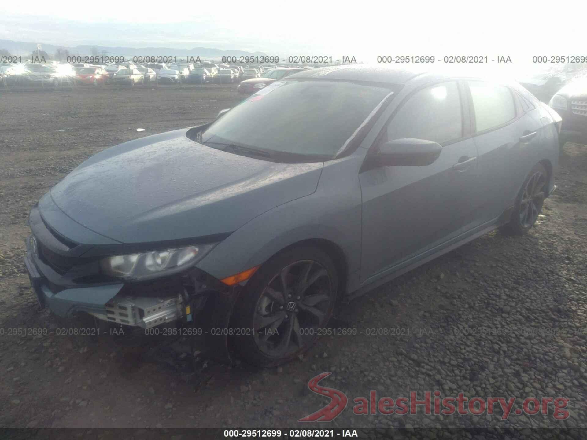 SHHFK7G43JU217081 2018 HONDA CIVIC HATCHBACK