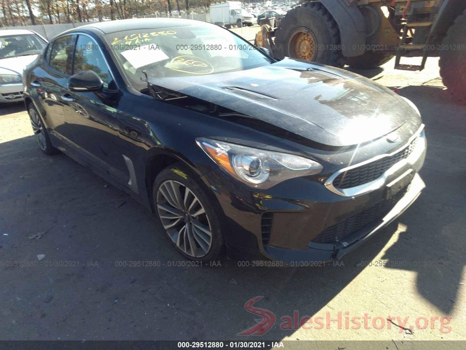 KNAE15LA9K6043916 2019 KIA STINGER