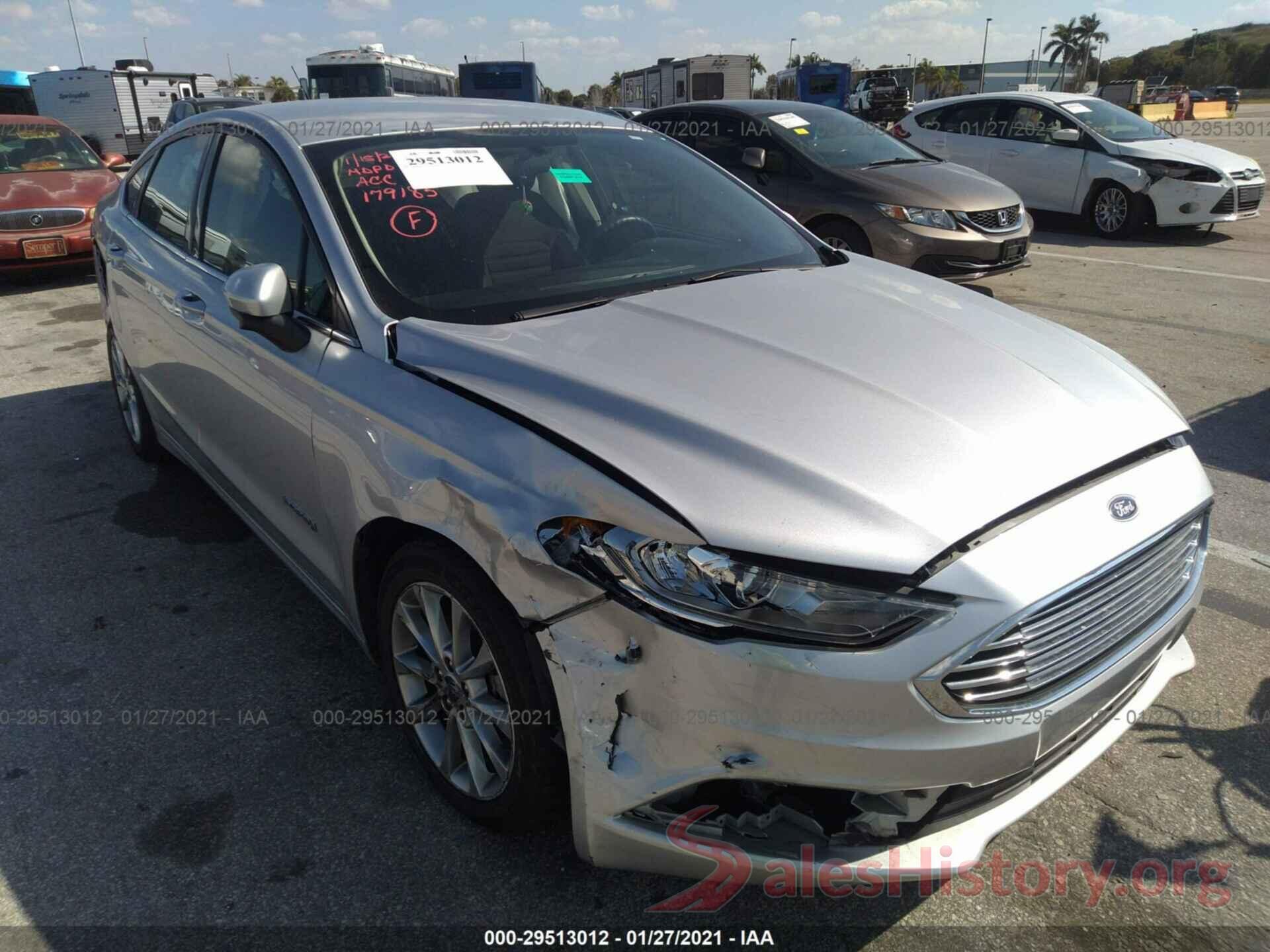 3FA6P0LU3HR358537 2017 FORD FUSION