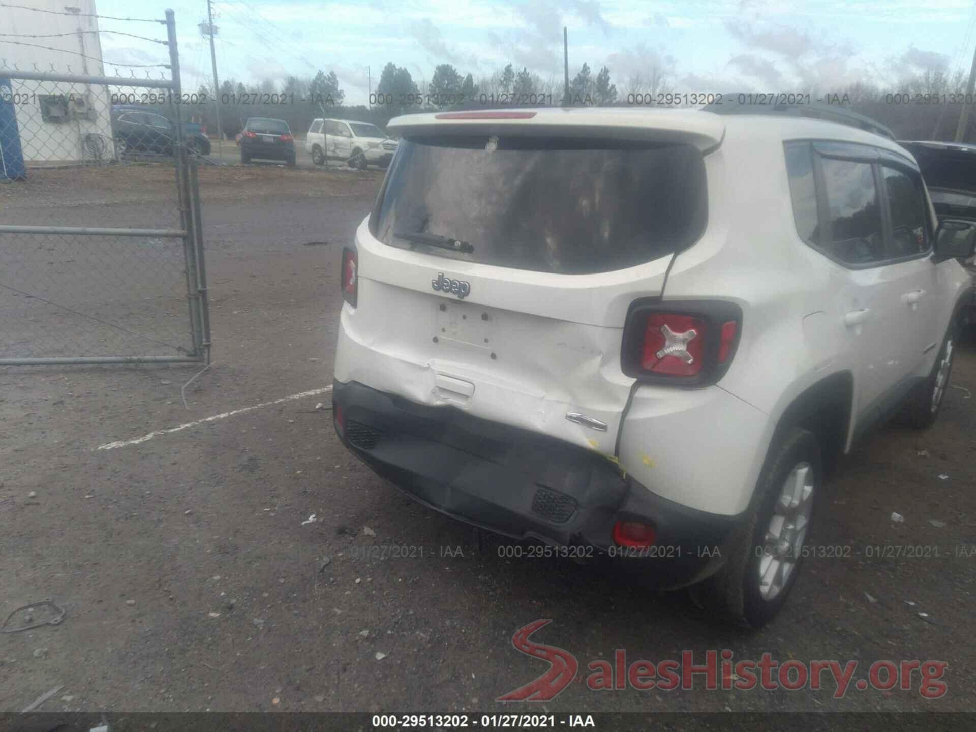 ZACNJABBXKPK84707 2019 JEEP RENEGADE