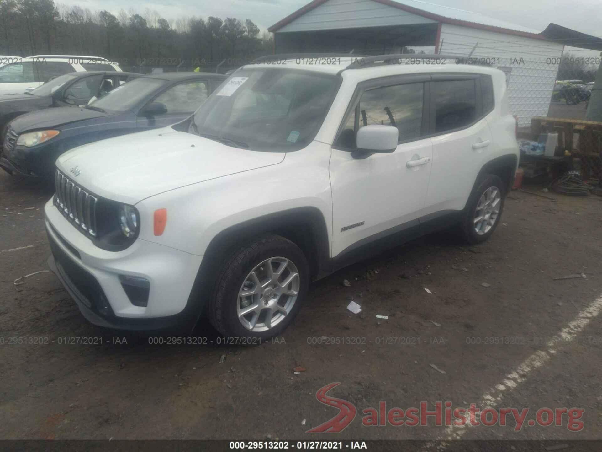 ZACNJABBXKPK84707 2019 JEEP RENEGADE