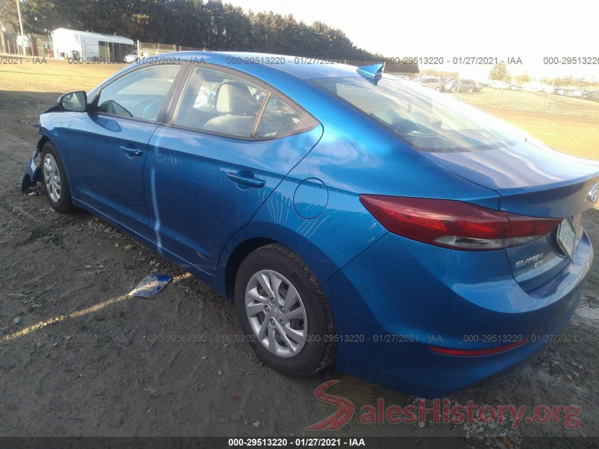 5NPD74LF2HH066486 2017 HYUNDAI ELANTRA