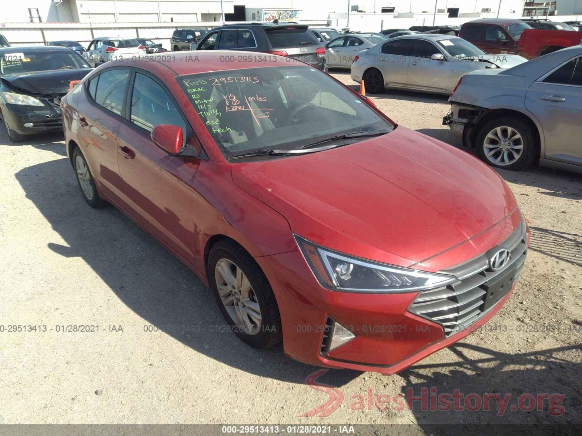 5NPD84LF9LH508881 2020 HYUNDAI ELANTRA