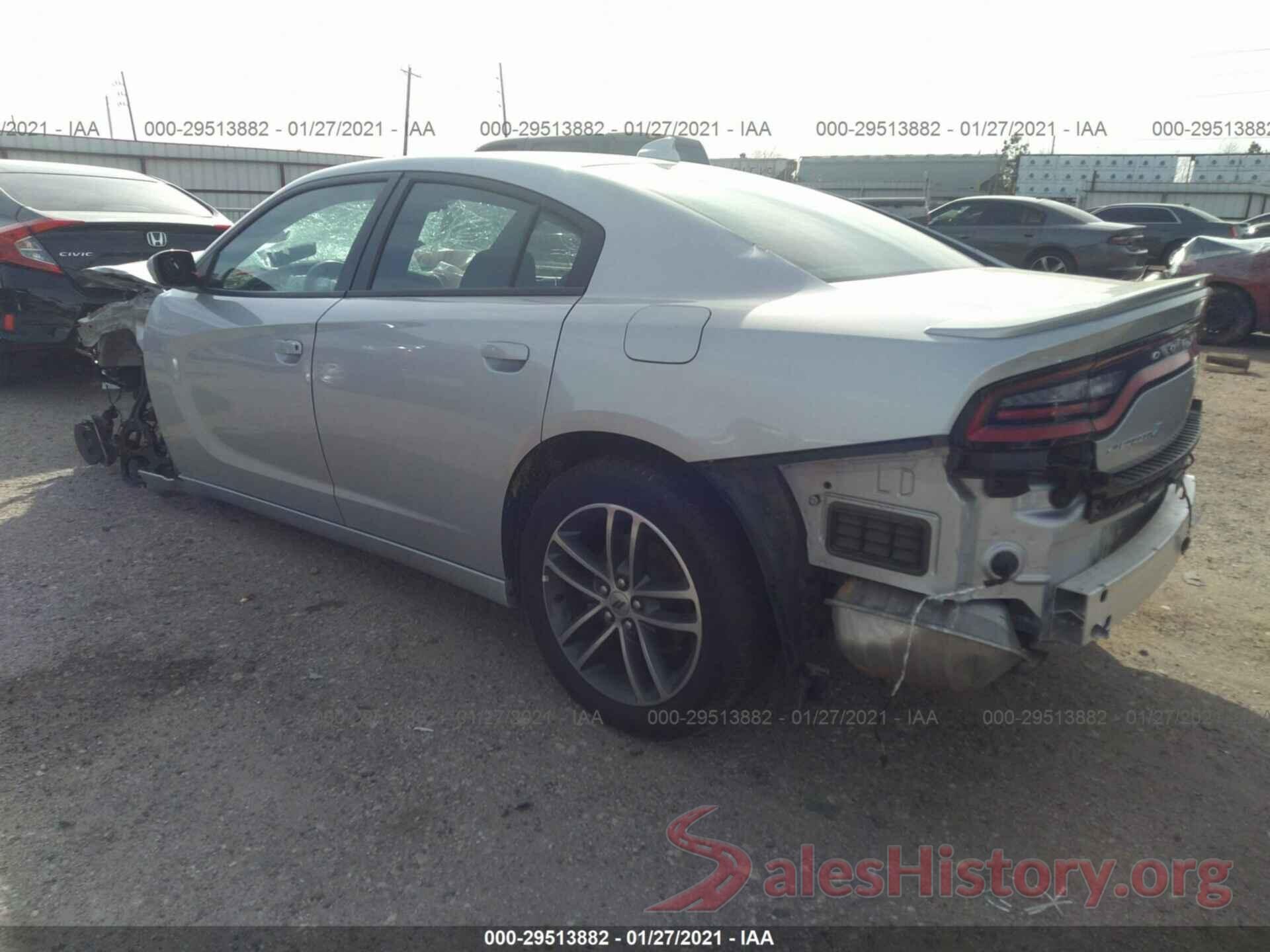 2C3CDXJG3KH757838 2019 DODGE CHARGER